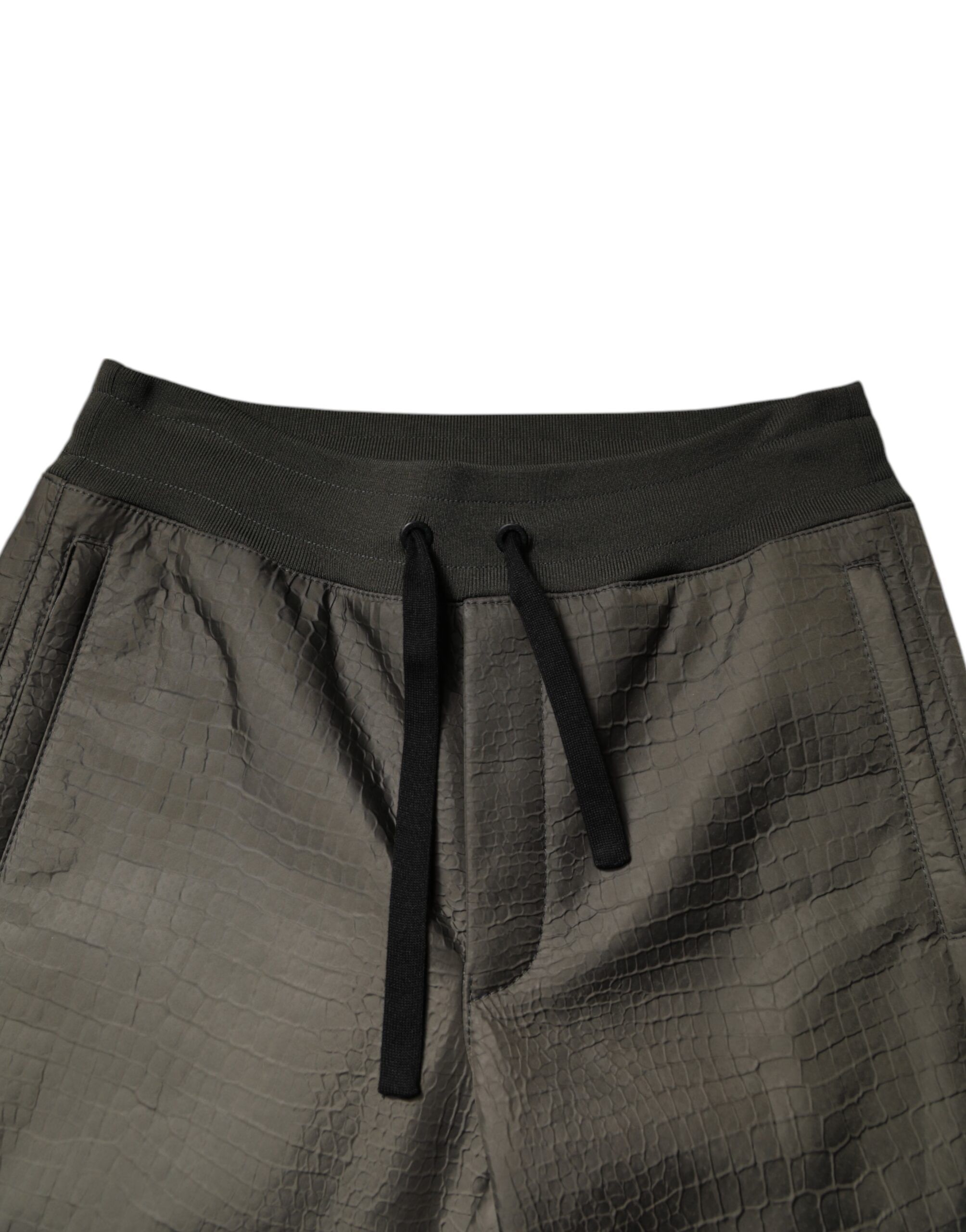 Lambskin Leather Men SweatMen's Men's Pants - Dolce & Gabbana - Modalova