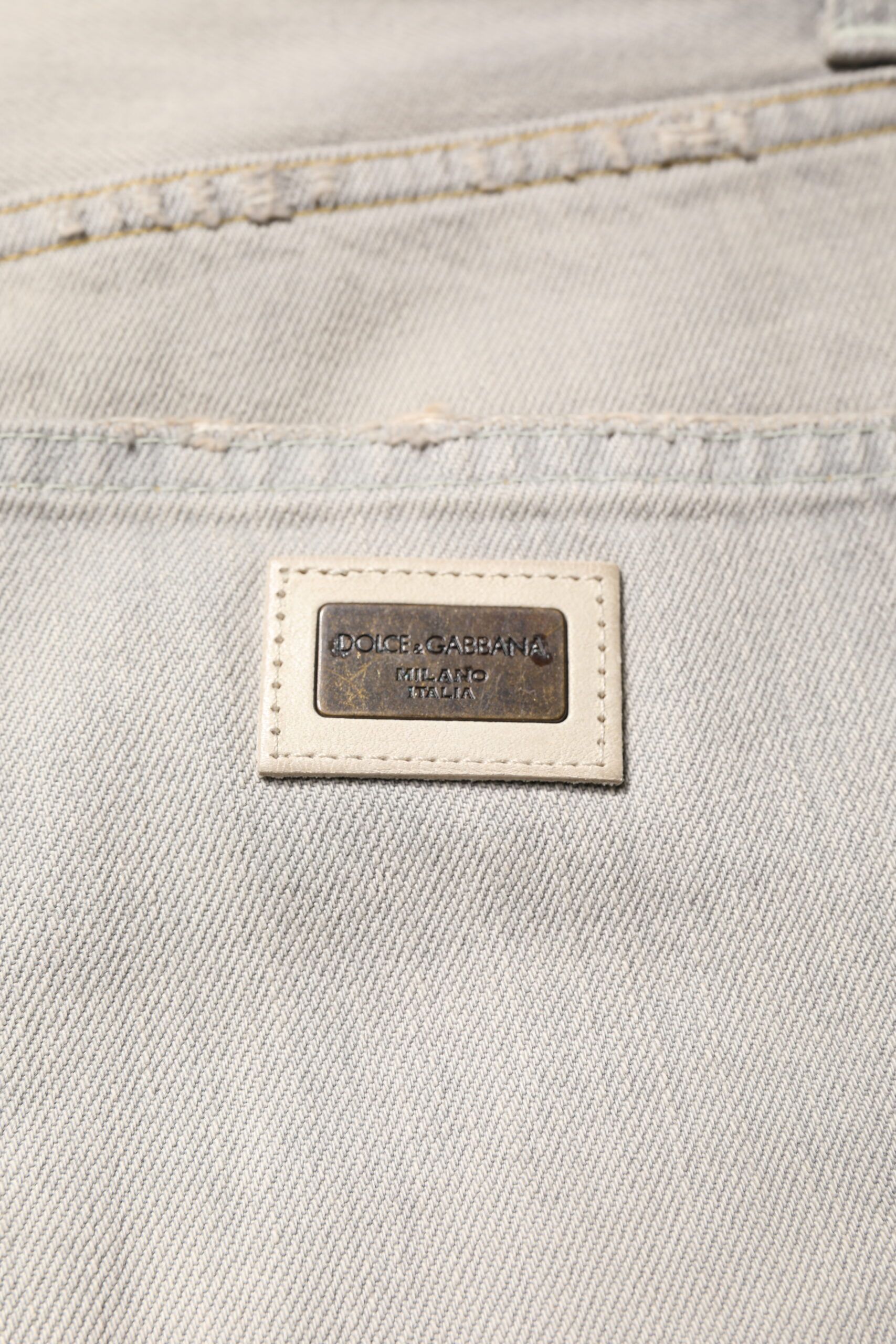 Light Cotton Skinny Denim Men's Jeans - Dolce & Gabbana - Modalova