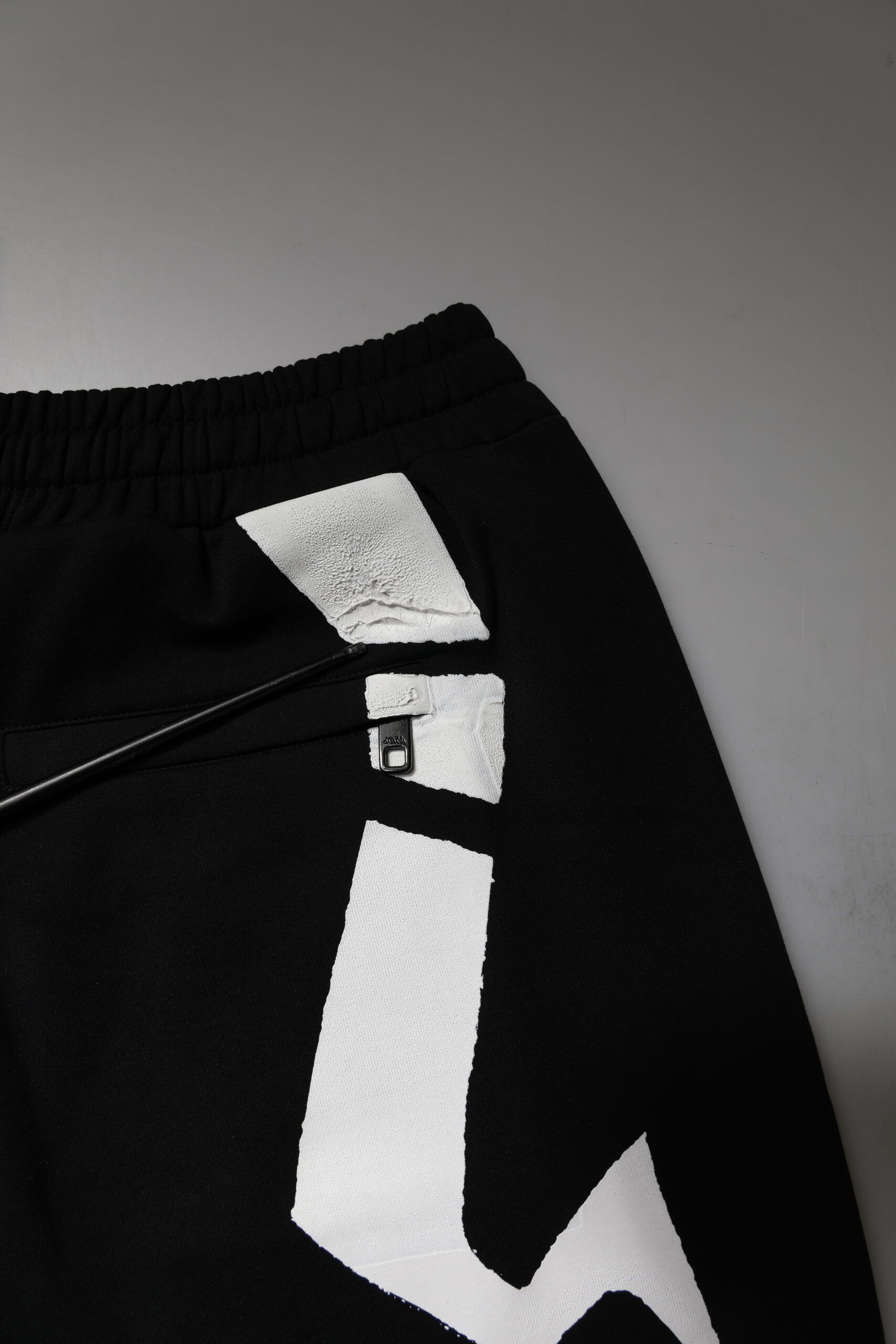 Black Logo Cotton Jogger SweatMen's Men's Pants (Pre-Owned) - Dolce & Gabbana - Modalova