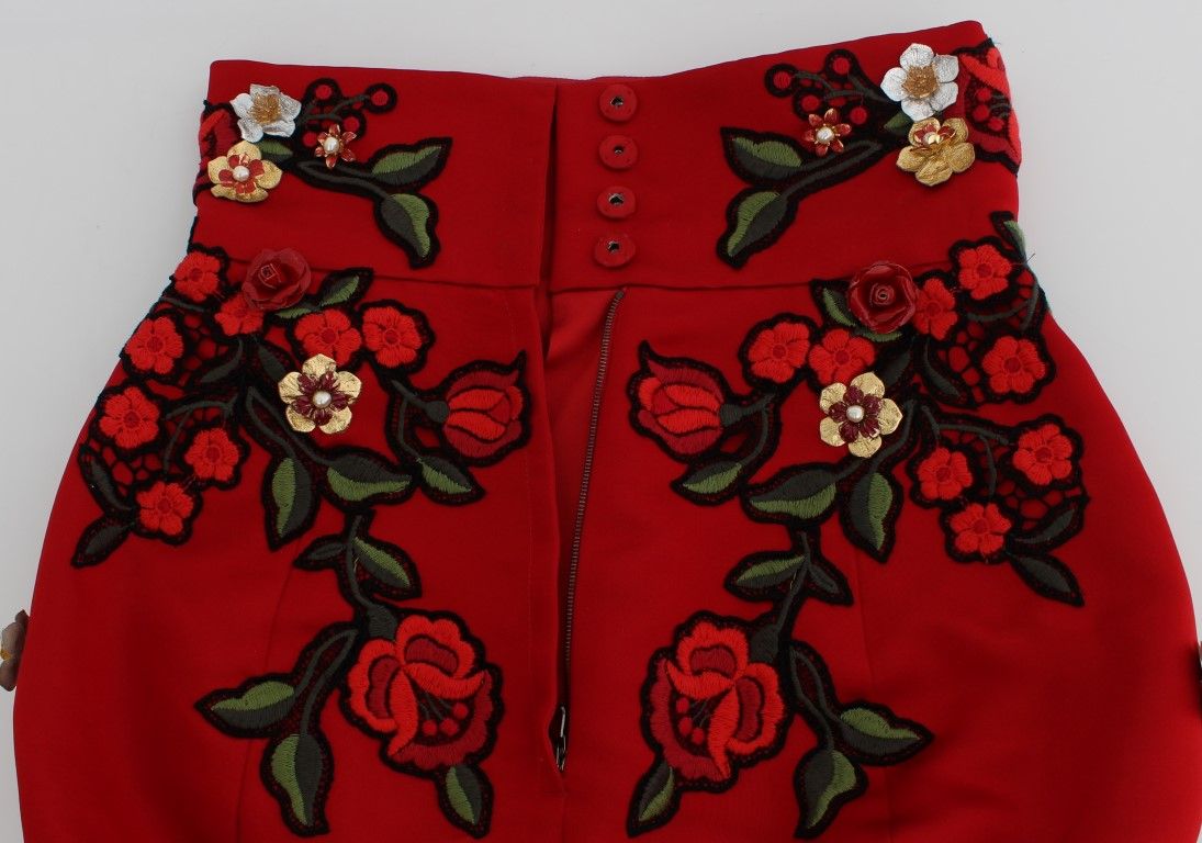 Silk Roses Sicily Women's Shorts - Dolce & Gabbana - Modalova