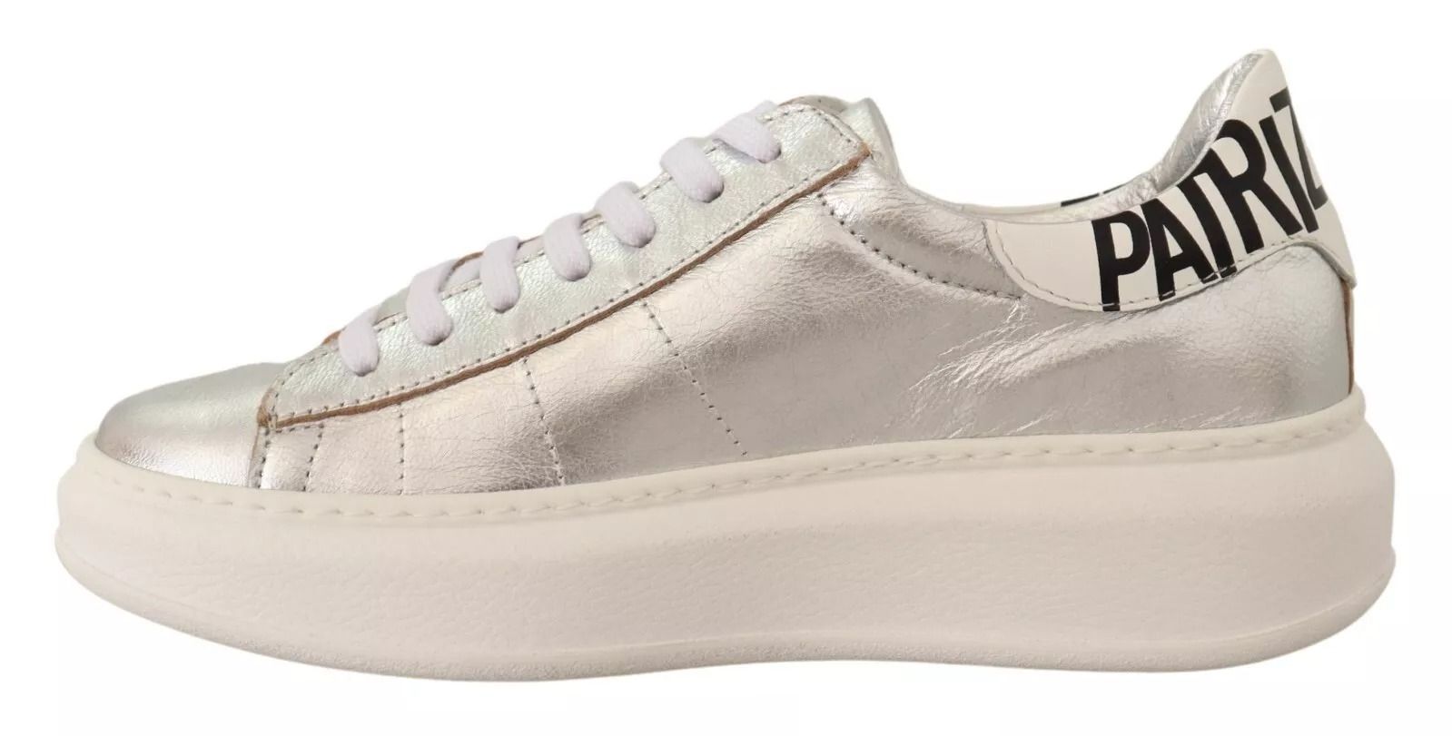 Full Grain Leather Lace Up Sneakers Women's Shoes (Pre-Owned) - Patrizia Pepe - Modalova