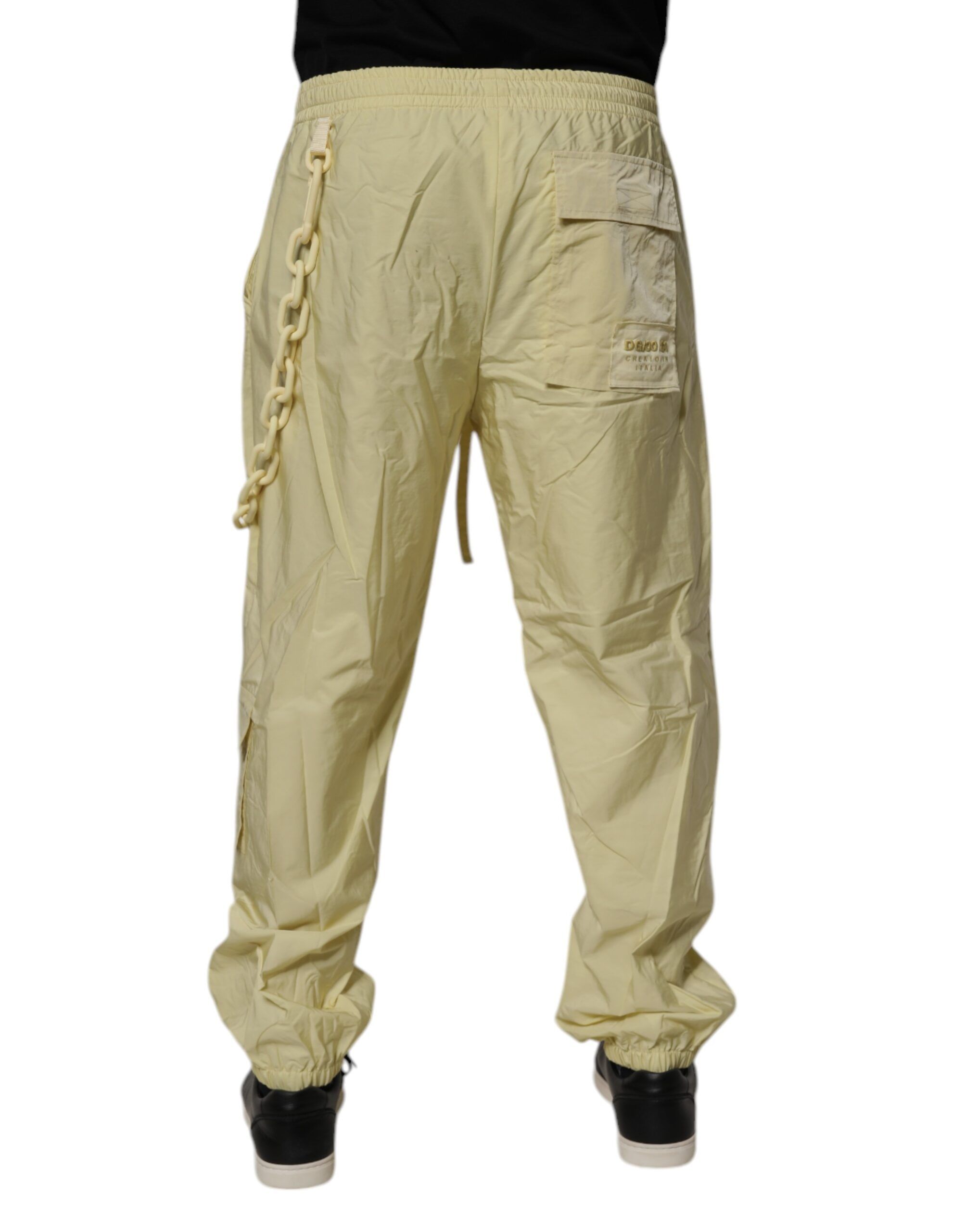 Nylon Cargo Chain Men Jogger Men's Pants - Dolce & Gabbana - Modalova