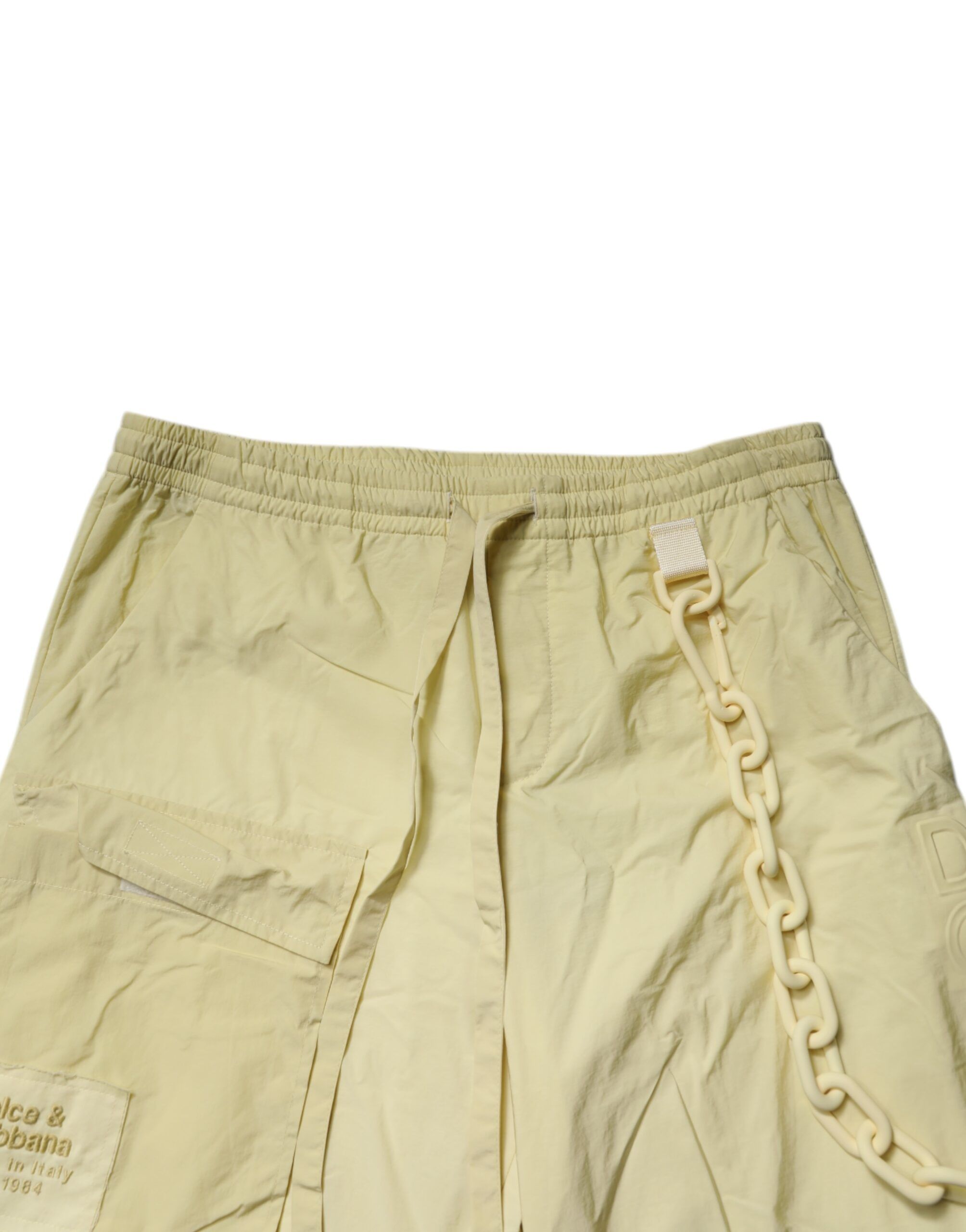 Nylon Cargo Chain Men Jogger Men's Pants - Dolce & Gabbana - Modalova