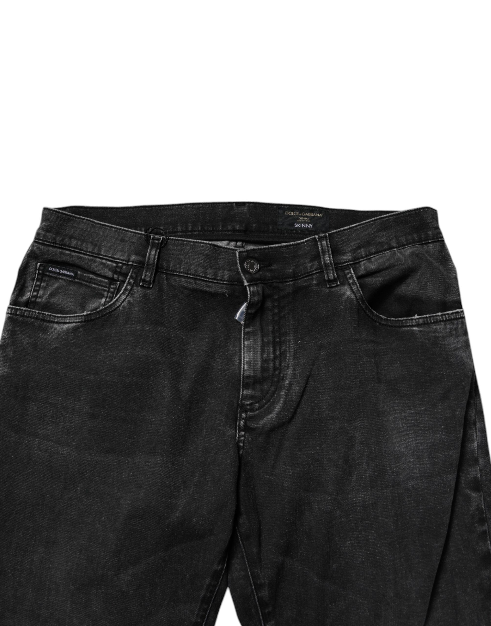 Cotton Stretch Men Skinny Denim Men's Jeans (Pre-Owned) - Dolce & Gabbana - Modalova