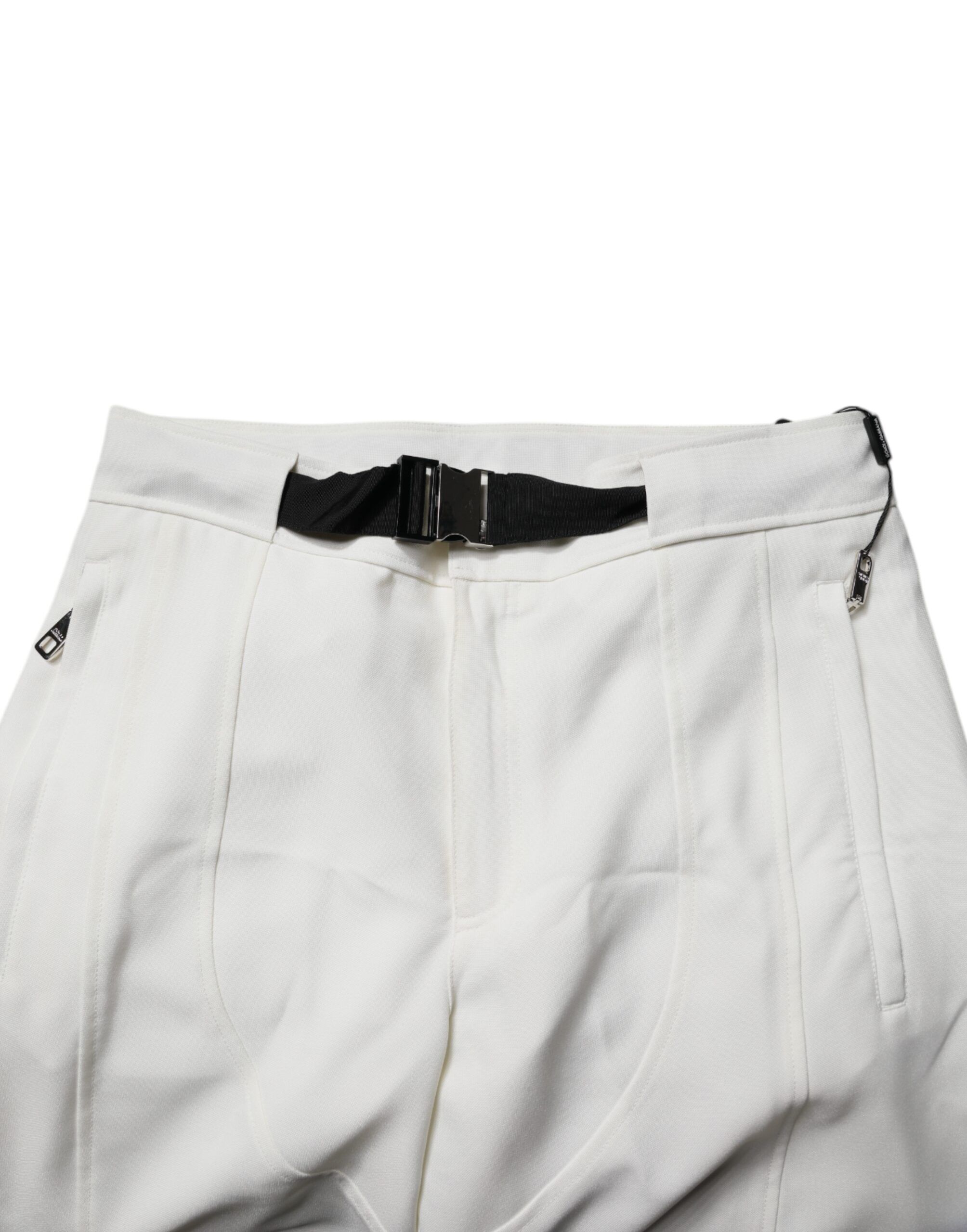 Mid Waist Wide Leg Men's Pants - Dolce & Gabbana - Modalova