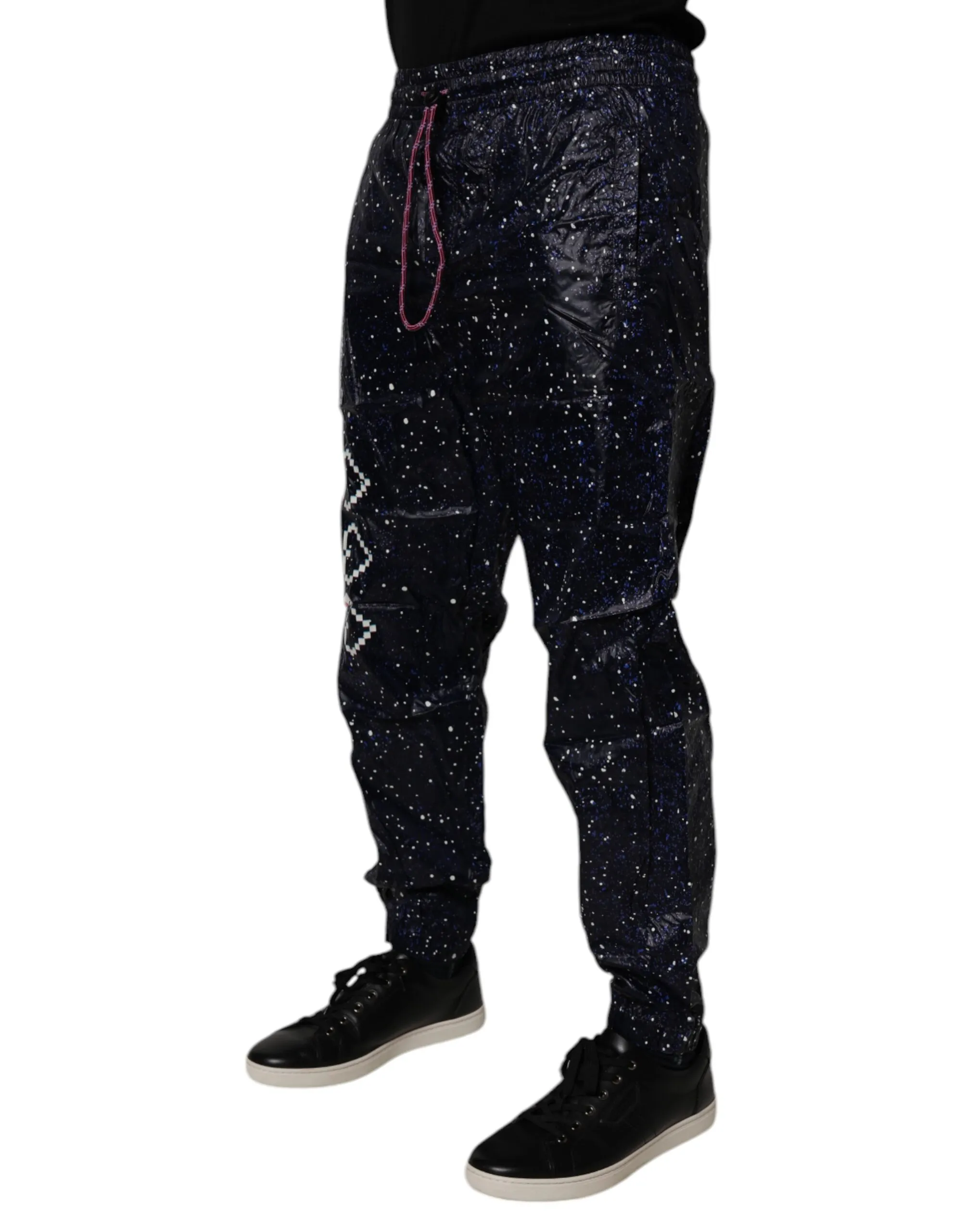 Dark DG Game Print Cotton Jogger Men's Pants (Pre-Owned) - Dolce & Gabbana - Modalova