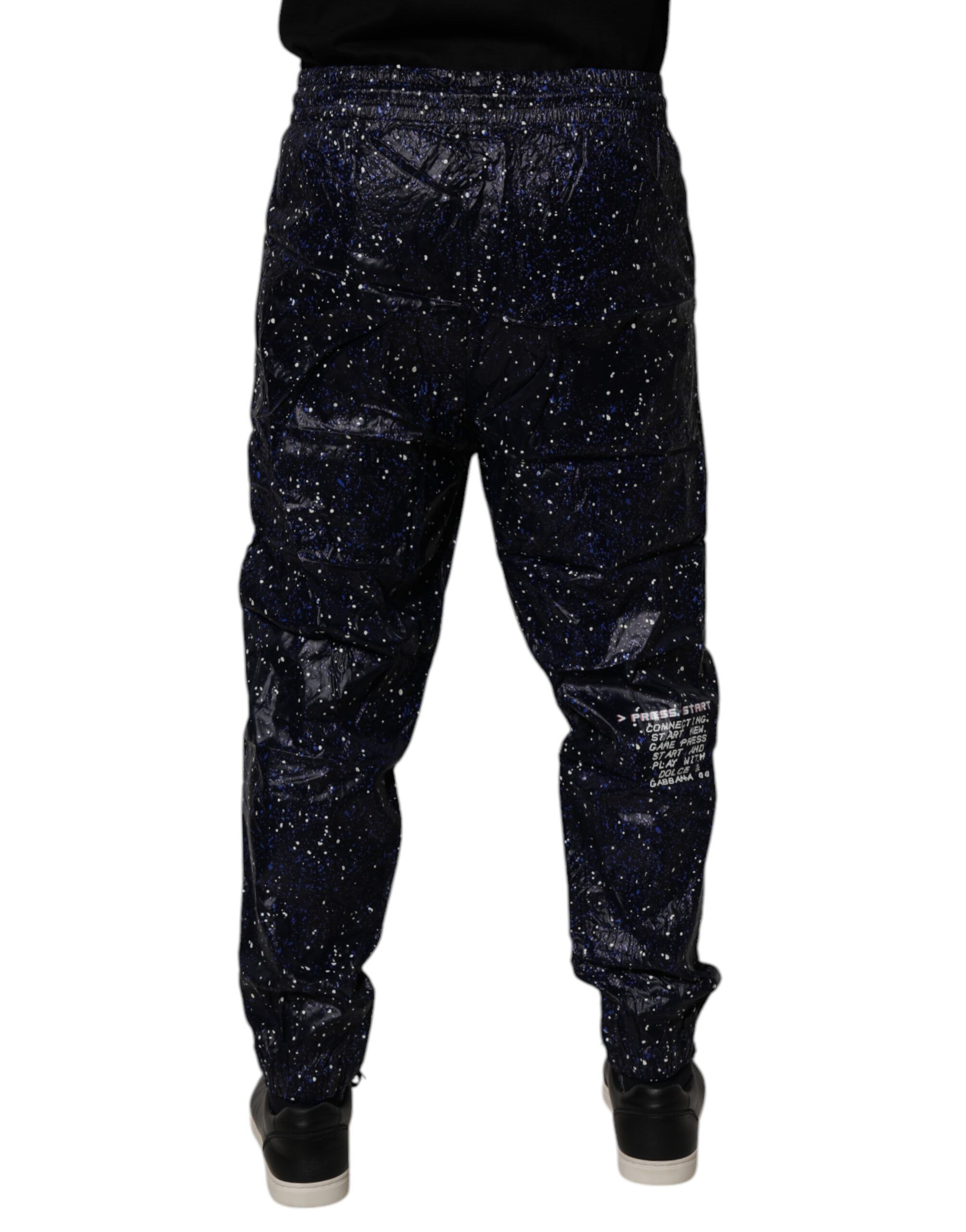 Dark DG Game Print Cotton Jogger Men's Pants (Pre-Owned) - Dolce & Gabbana - Modalova