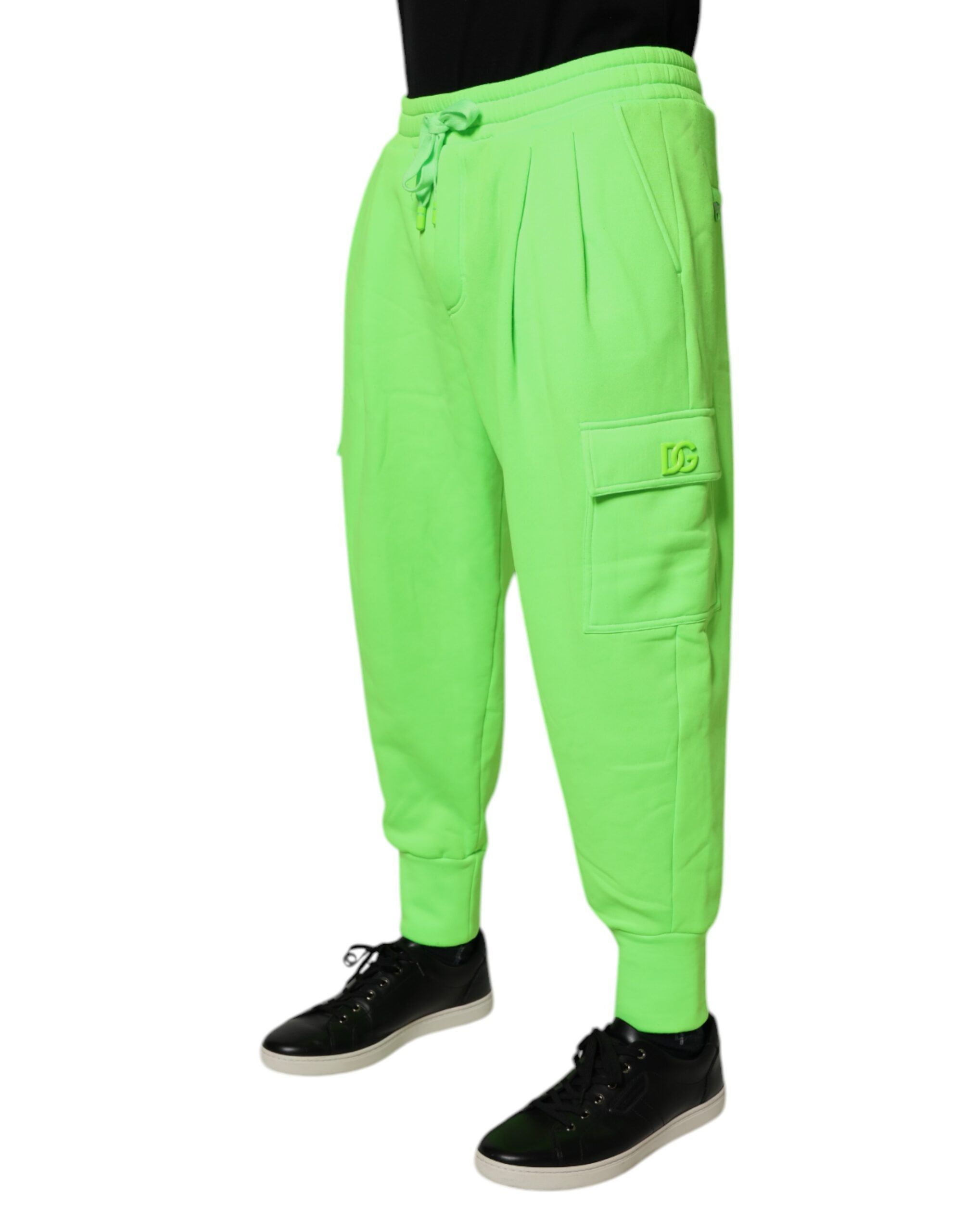 Neon Cargo Jogger Men SweatMen's Men's Pants (Pre-Owned) - Dolce & Gabbana - Modalova