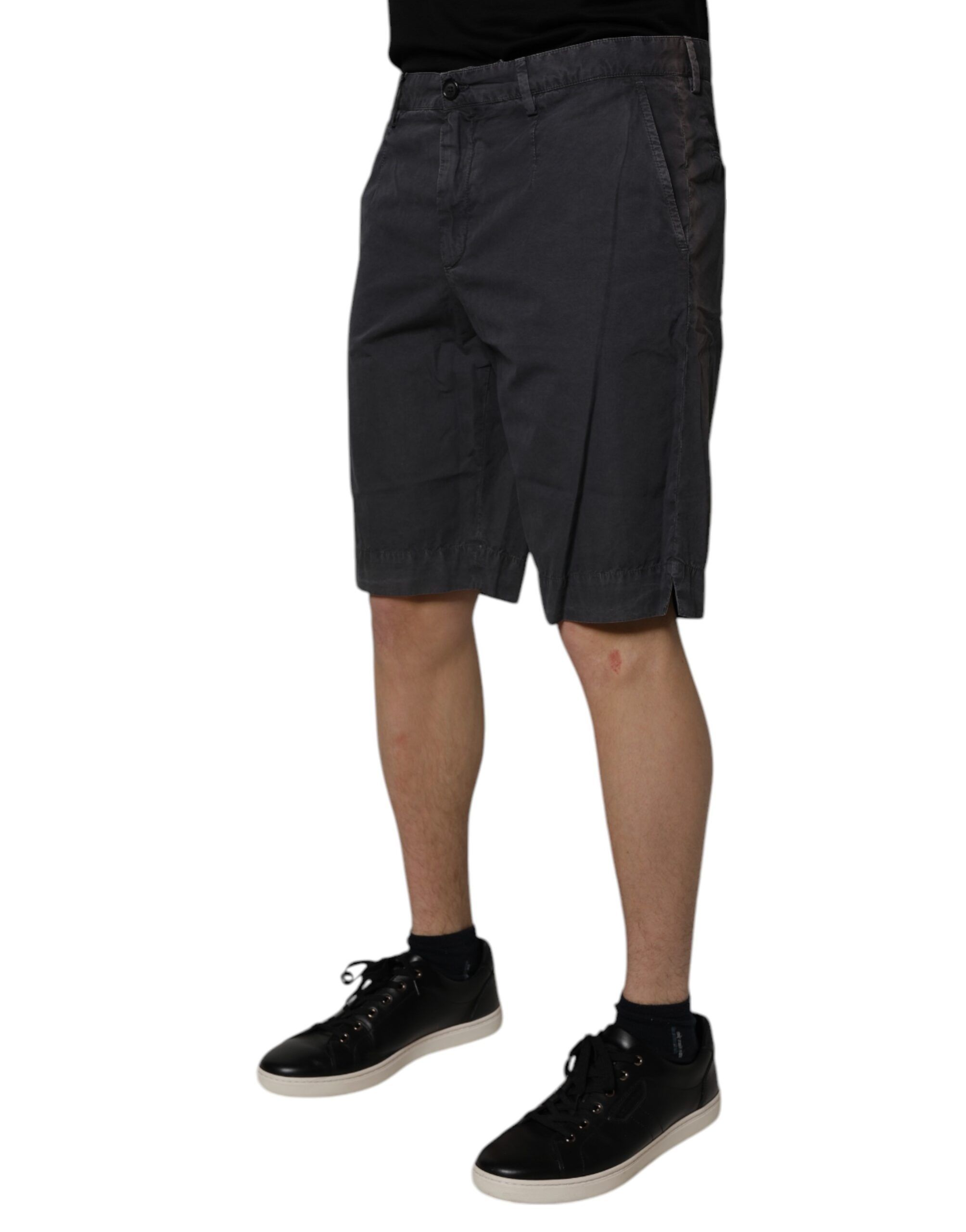 Cotton Mid Waist Men Bermuda Men's Shorts (Pre-Owned) - Dolce & Gabbana - Modalova
