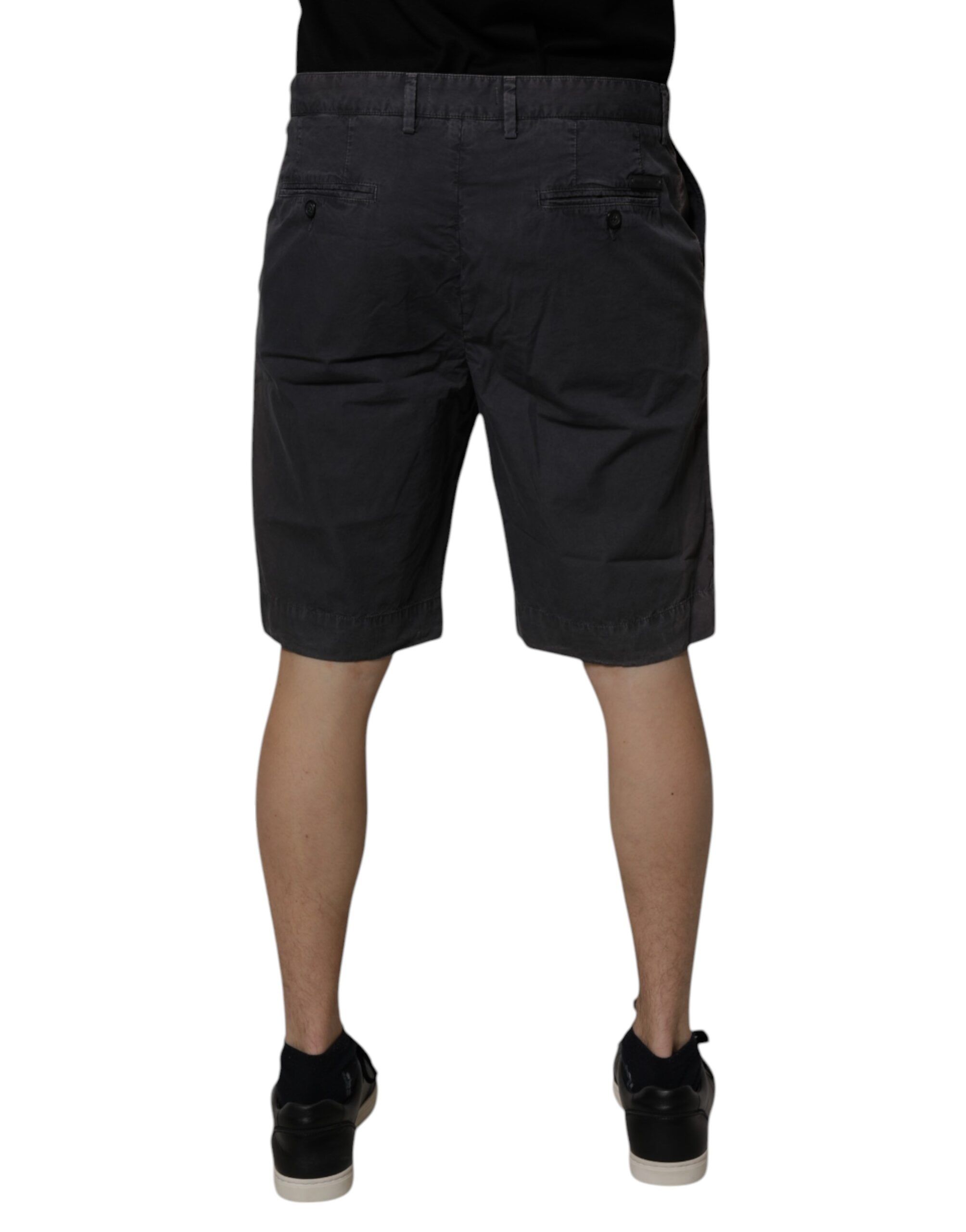 Cotton Mid Waist Men Bermuda Men's Shorts (Pre-Owned) - Dolce & Gabbana - Modalova