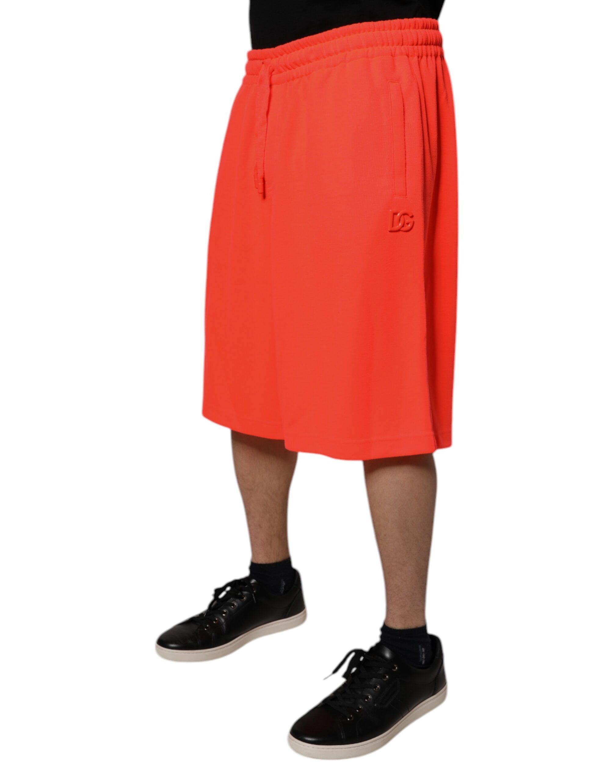 Polyester Mid Waist Men Bermuda Men's Shorts (Pre-Owned) - Dolce & Gabbana - Modalova