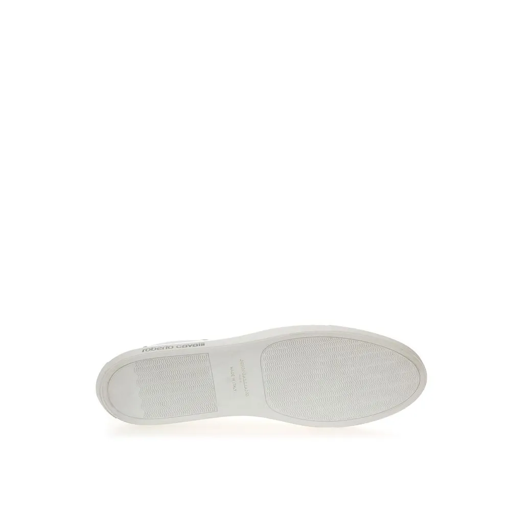 Leather Low Top Women's Sneakers - Roberto Cavalli - Modalova