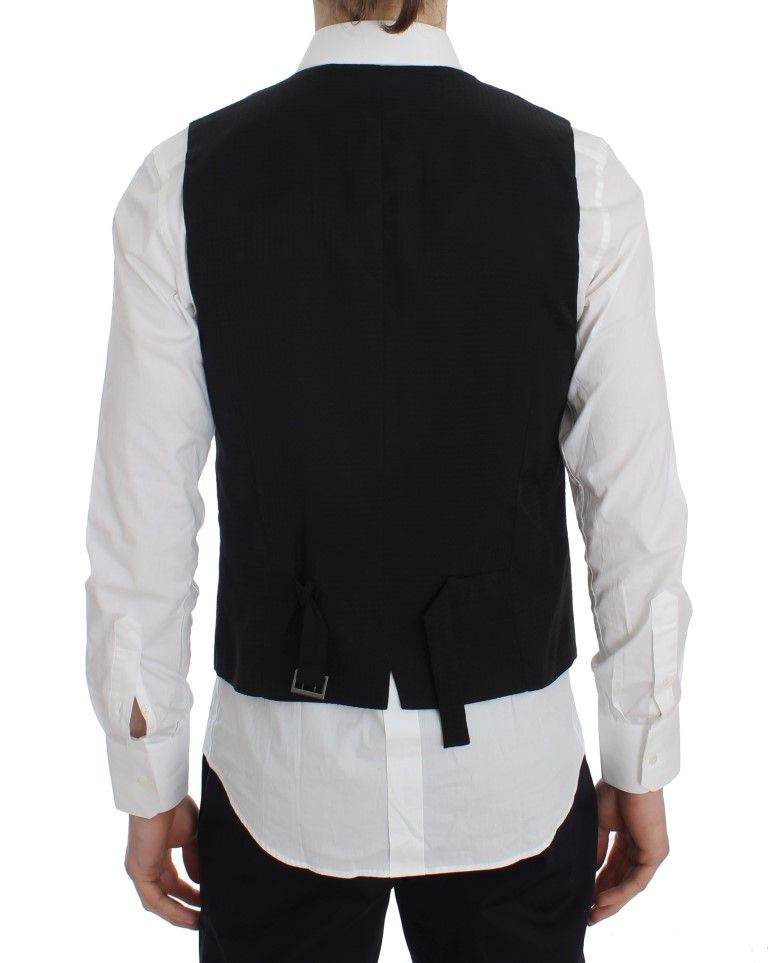 Striped Formal Men's Vest - Dolce & Gabbana - Modalova