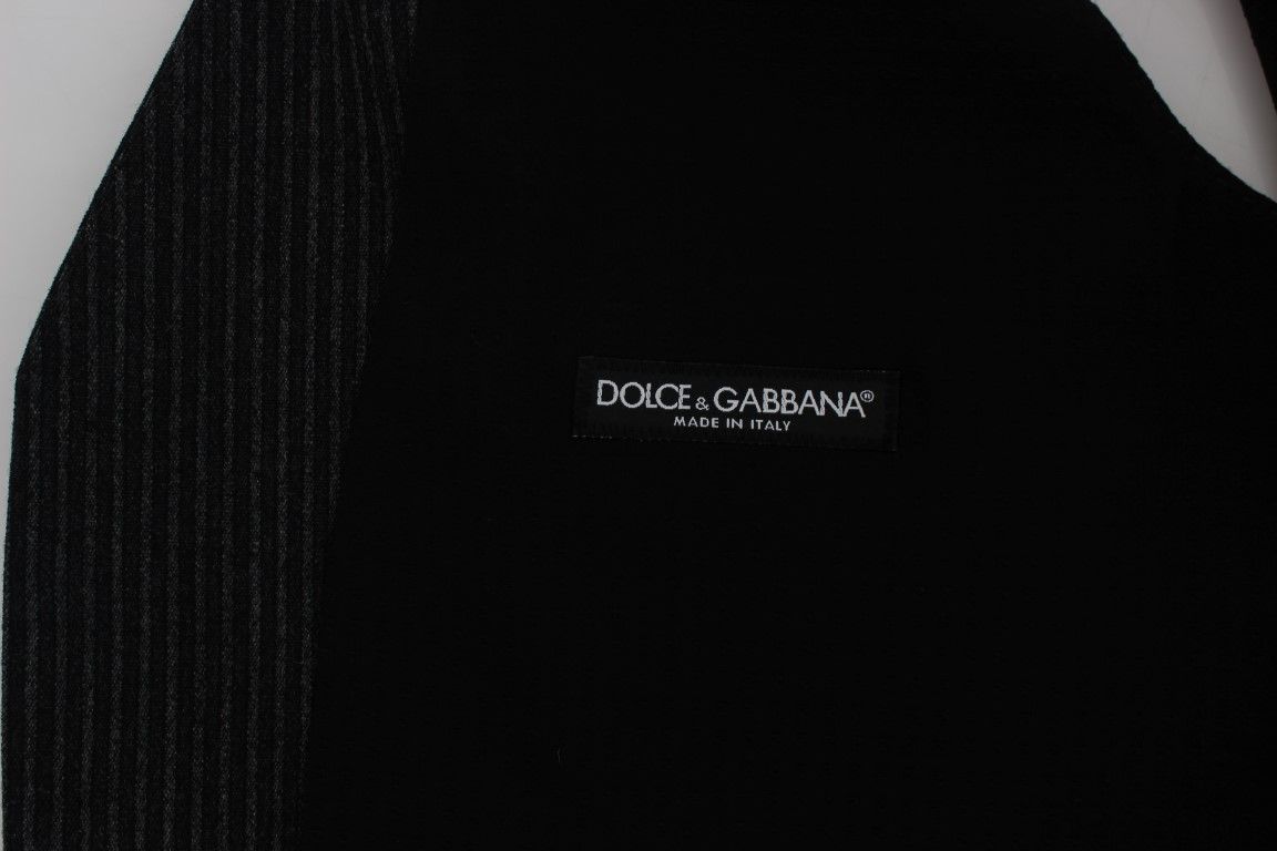Striped Formal Men's Vest - Dolce & Gabbana - Modalova