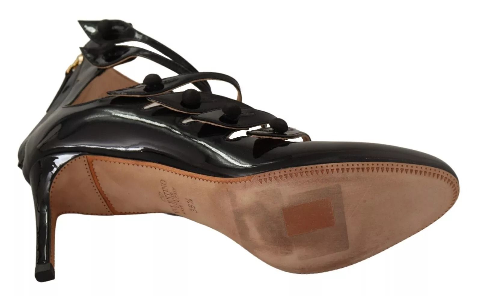 Multi Strap Leather Mid Heels Pumps Women's Shoes (Pre-Owned) - Red Valentino - Modalova