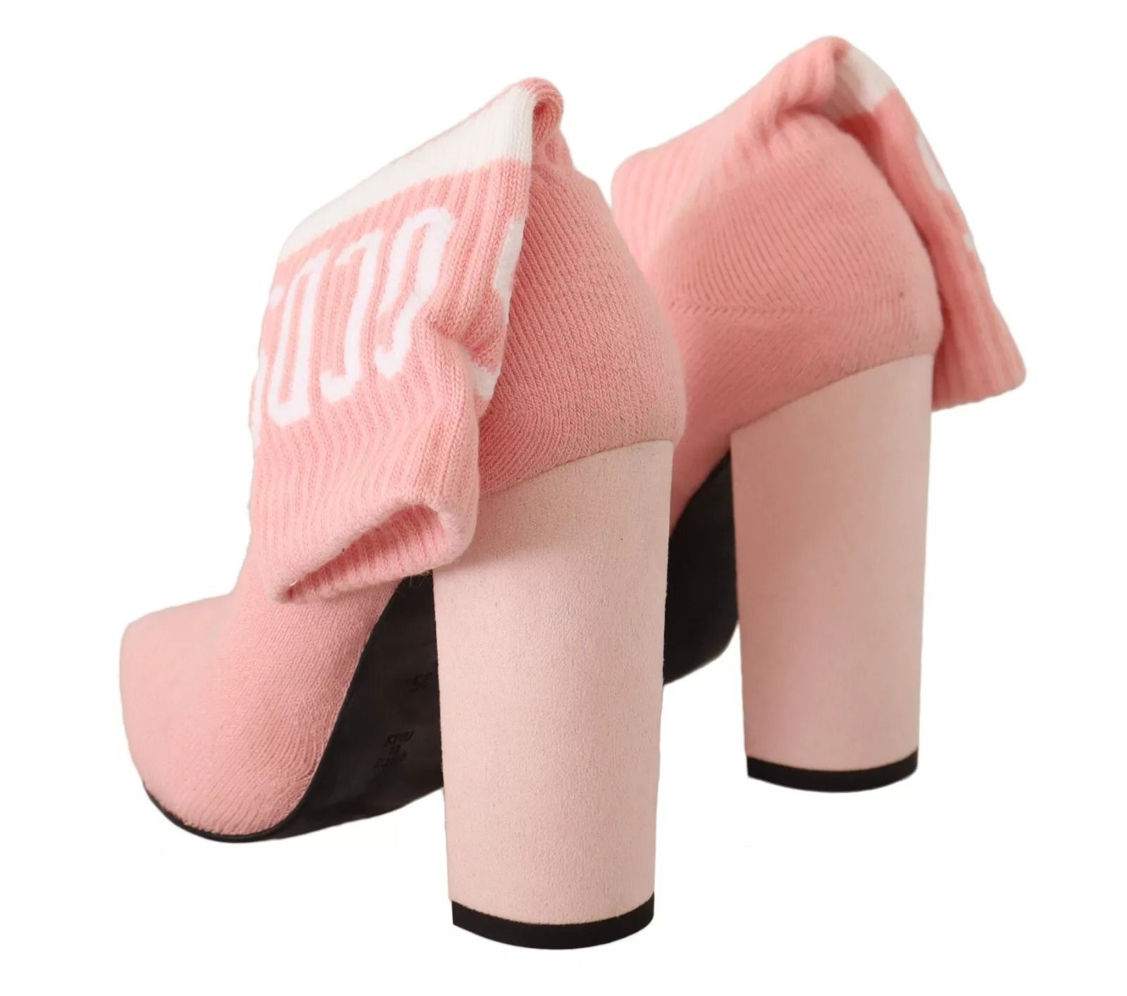 Suede Logo Socks Block Heel Ankle Boots Women's Shoes (Pre-Owned) - GCDS - Modalova