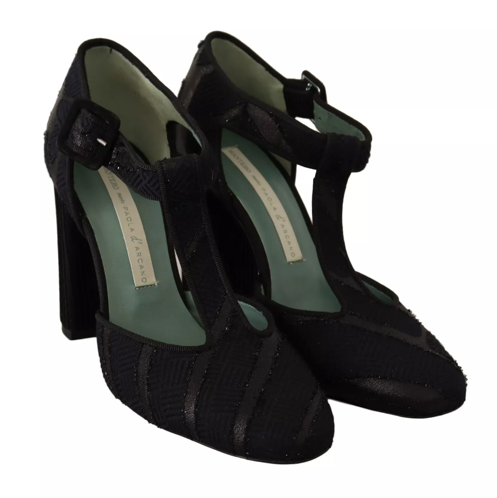 Suede Leather Block Heels Sandals Women's Shoes (Pre-Owned) - Paola D'Arcano - Modalova