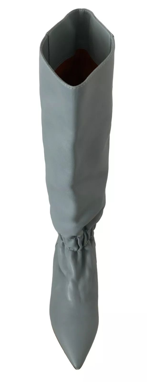 Leather Elastic Flats Pull On Knee High Boots Women's Shoes (Pre-Owned) - Red Valentino - Modalova