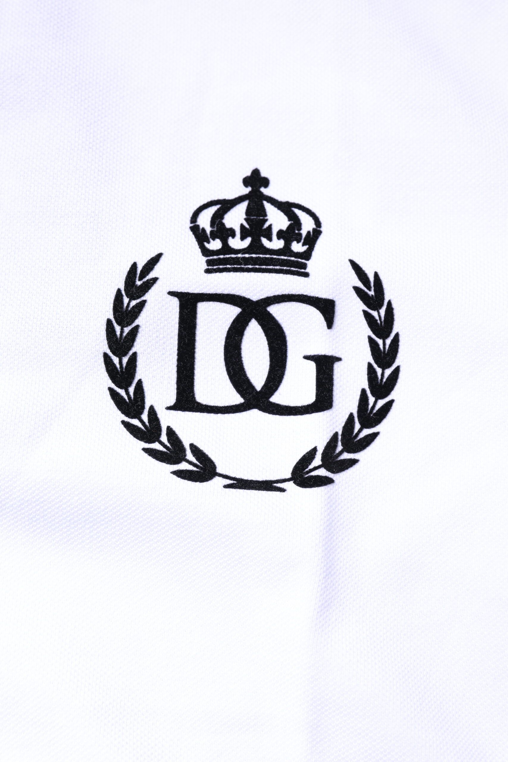 Cotton Crown Collared Men Polo Men's T-shirt - Dolce & Gabbana - Modalova