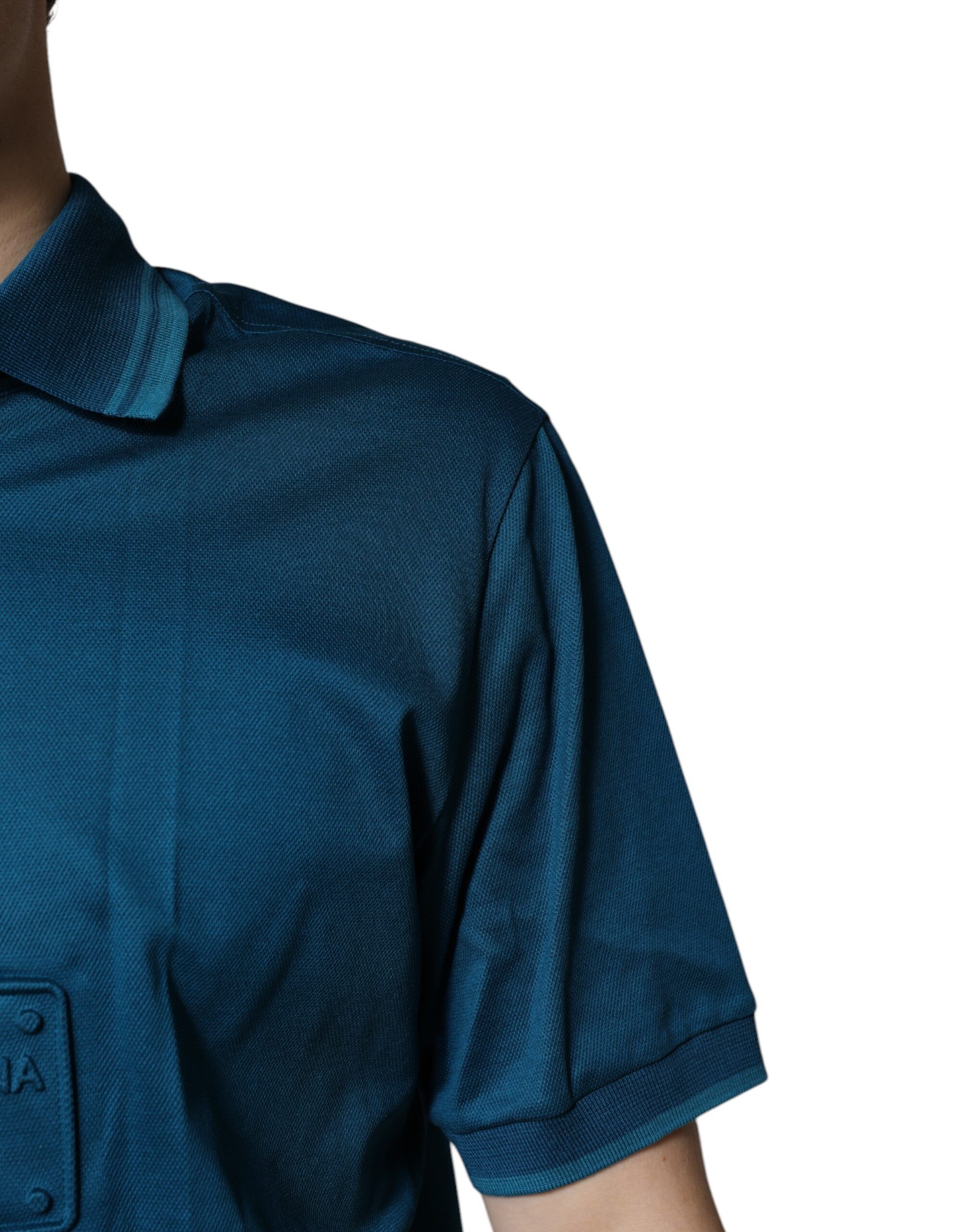 Logo Cotton Men Polo Shirt Men's T-shirt - Dolce & Gabbana - Modalova