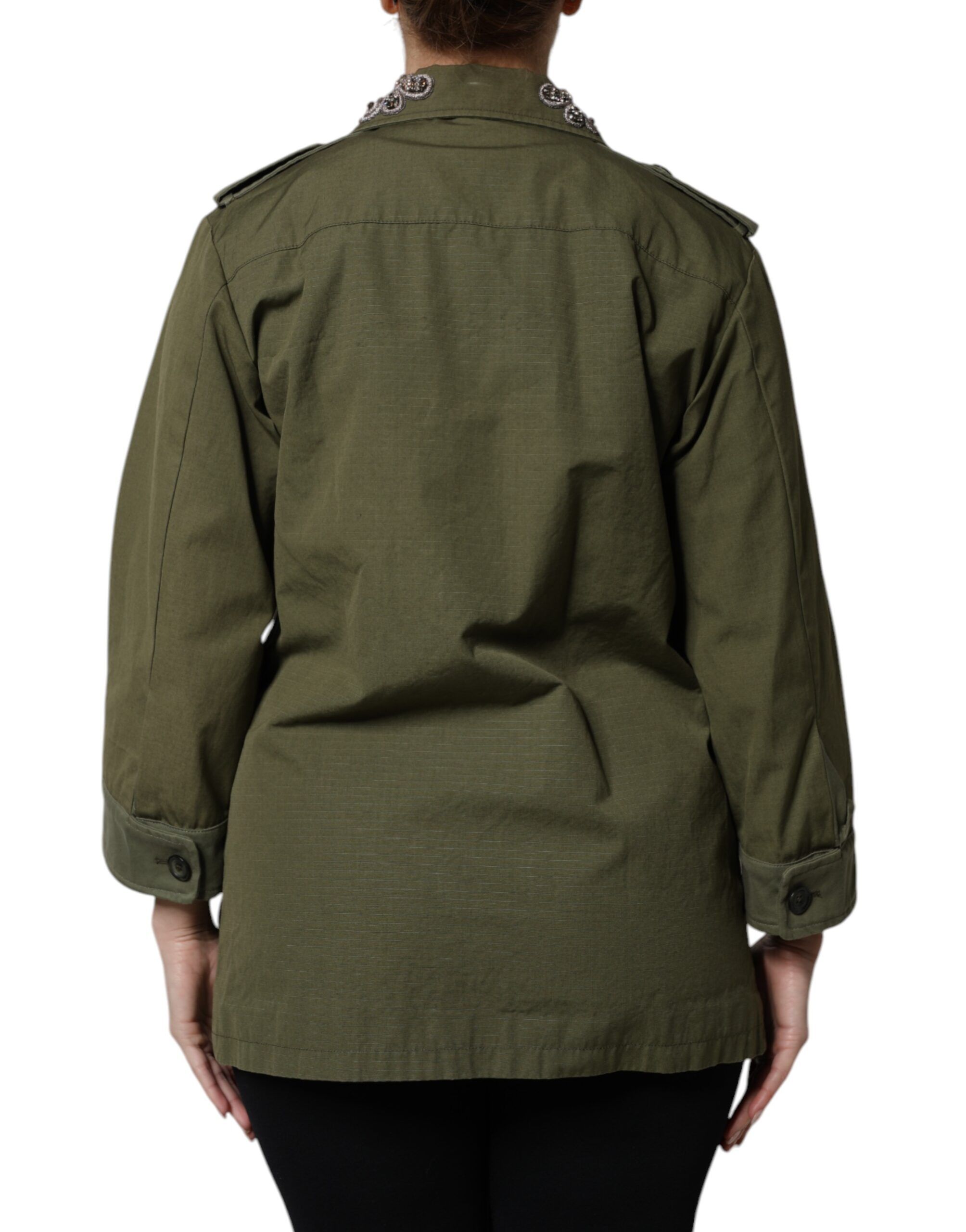 Military Queen Embellished Coat Women's Jacket - Dolce & Gabbana - Modalova