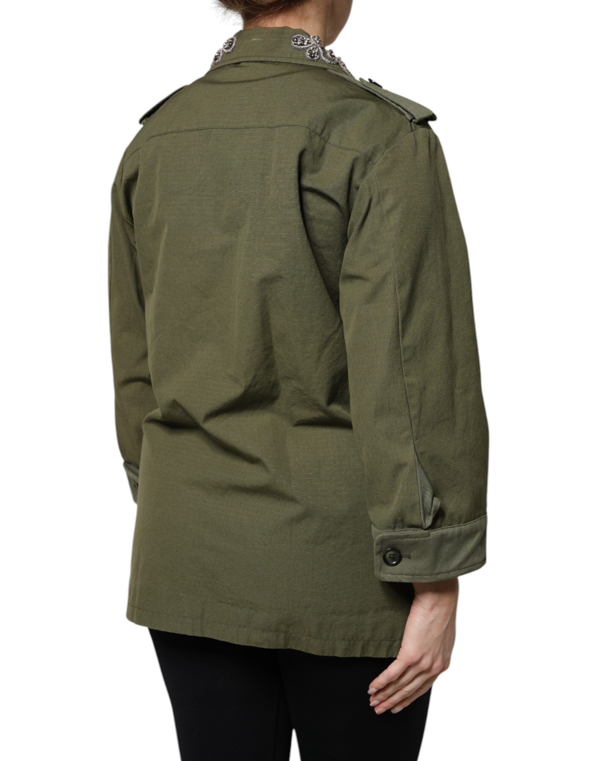 Military Queen Embellished Coat Women's Jacket - Dolce & Gabbana - Modalova