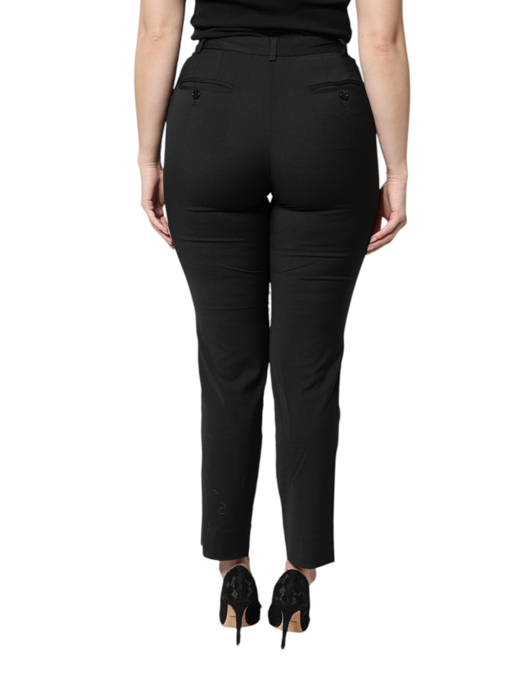 Polyester High Waist Slim Women's Pants (Pre-Owned) - Dolce & Gabbana - Modalova