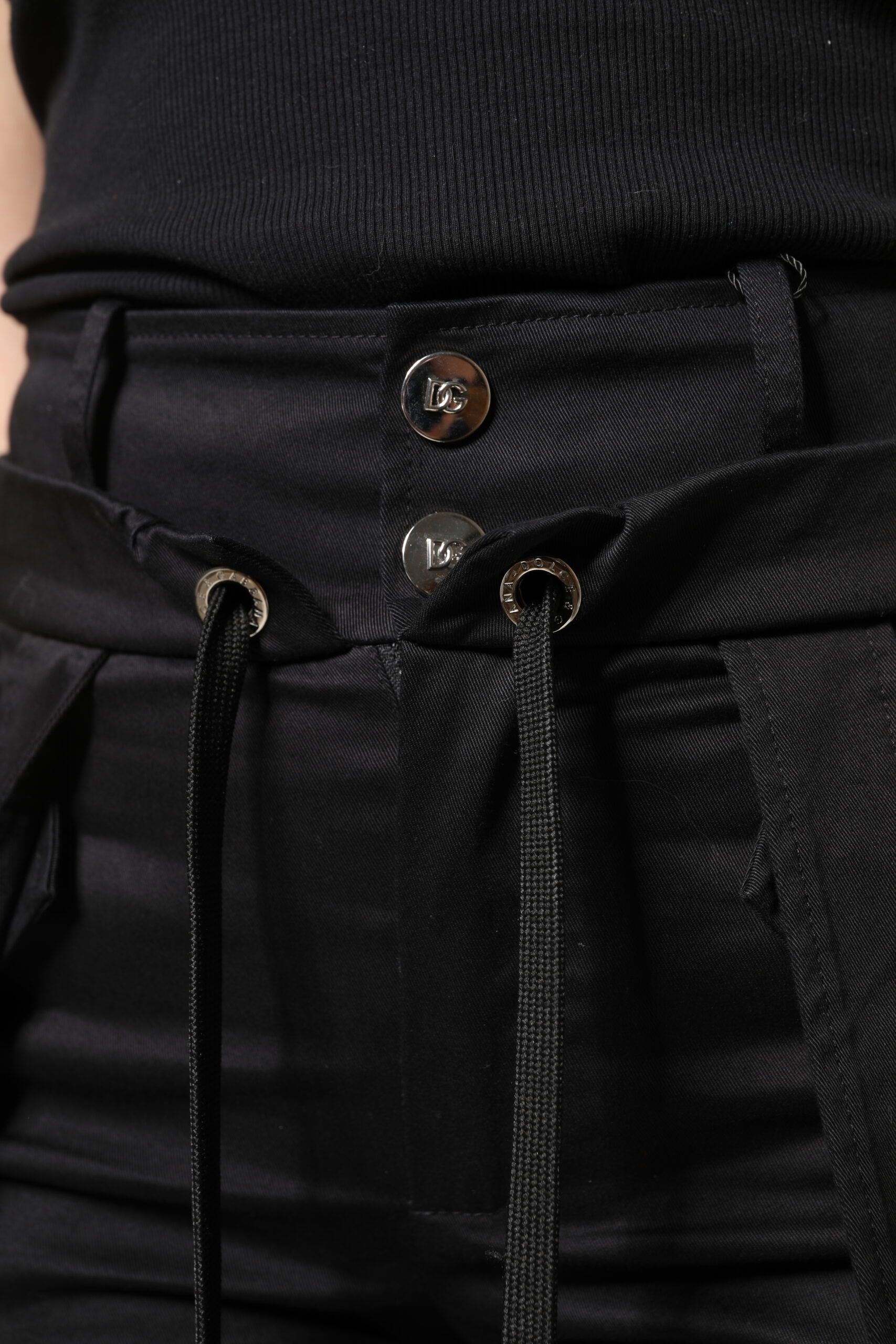 Cotton High Waist Cargo Women's Pants - Dolce & Gabbana - Modalova