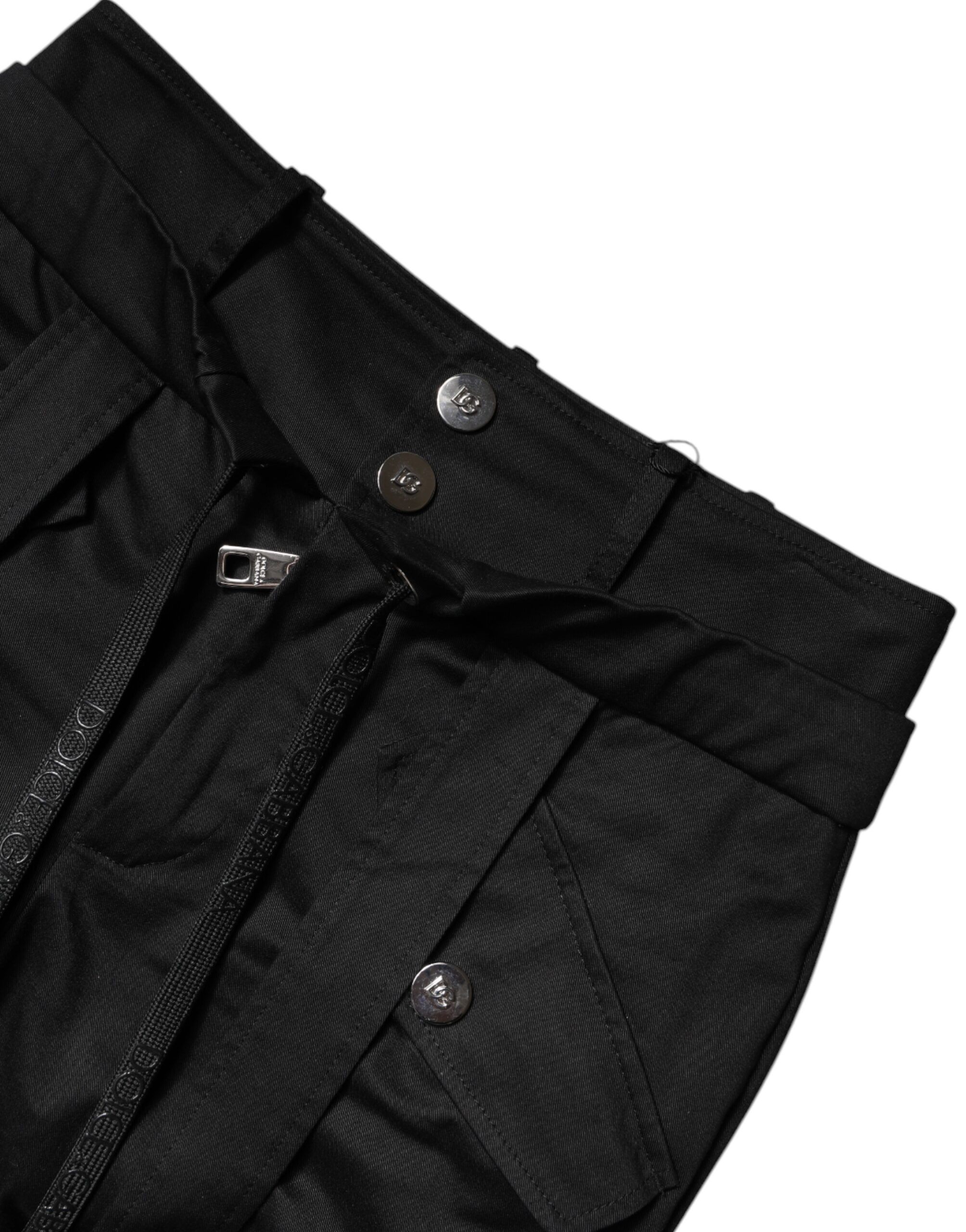 Cotton High Waist Cargo Women's Pants - Dolce & Gabbana - Modalova