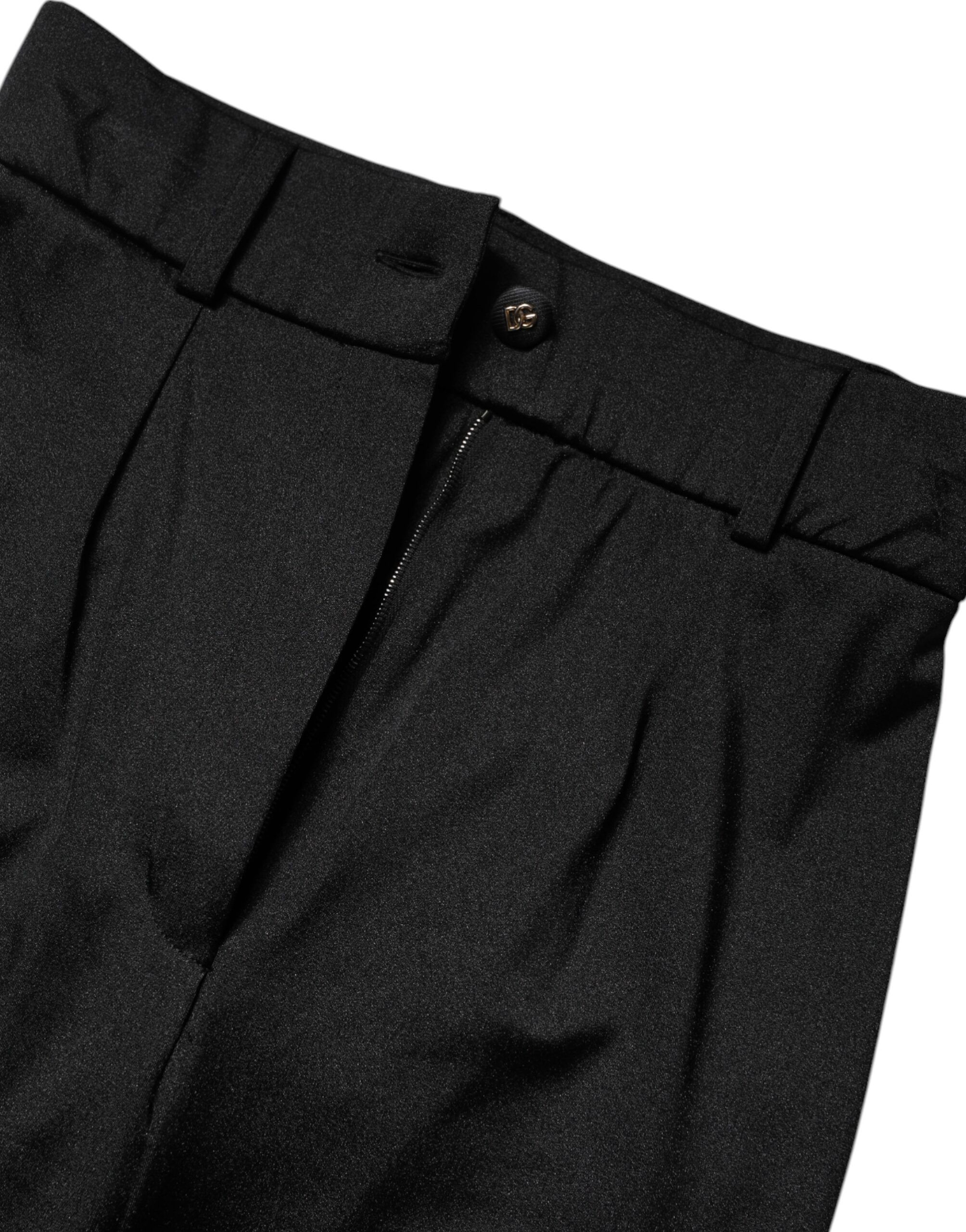 Nylon High Waist Slim Fit Women's Pants - Dolce & Gabbana - Modalova