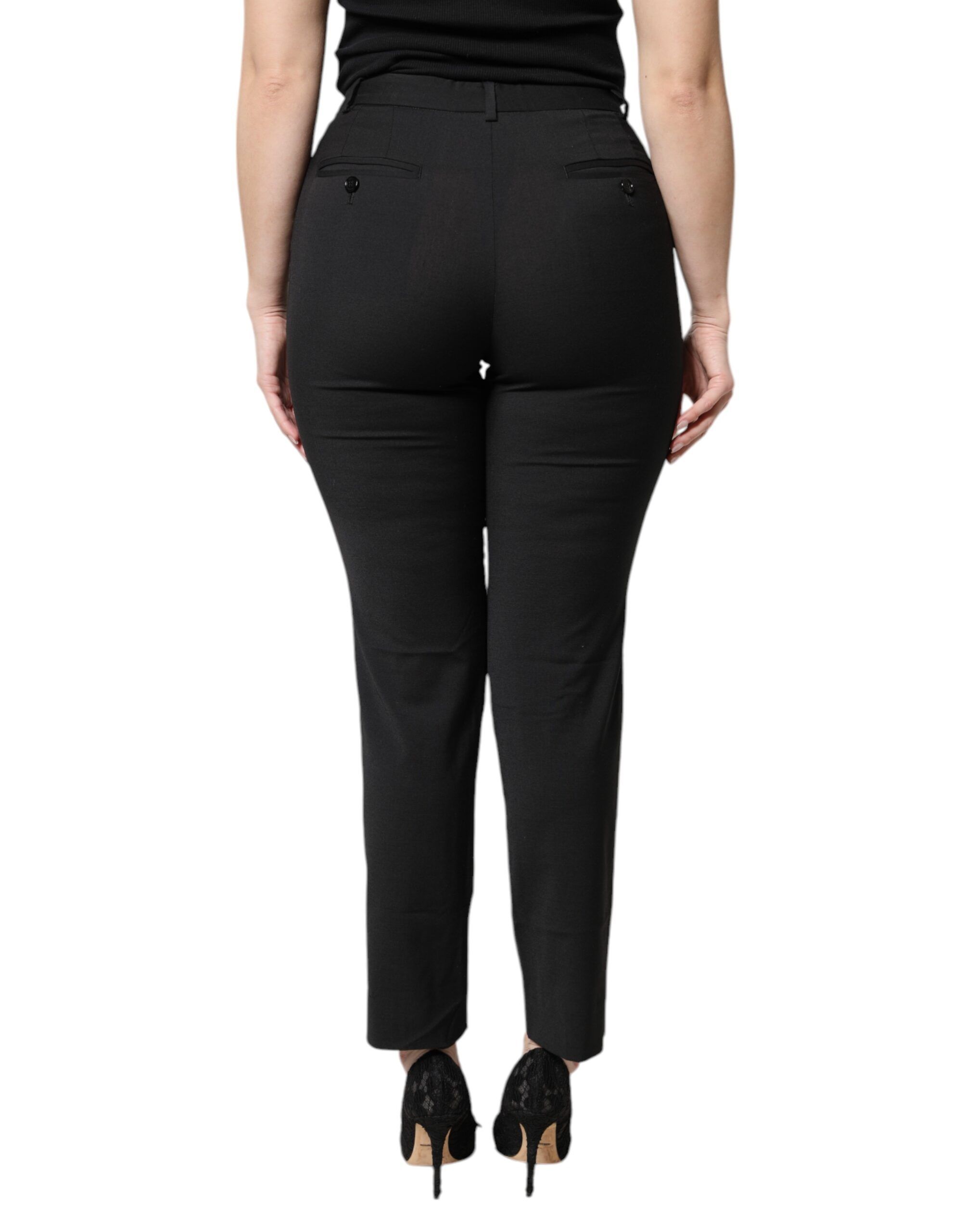 Polyester High Waist Slim Women's Pants (Pre-Owned) - Dolce & Gabbana - Modalova