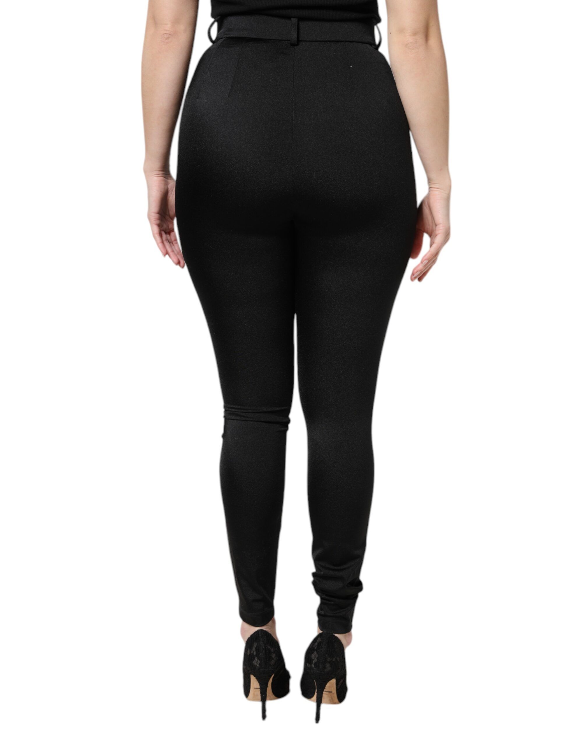Nylon High Waist Slim Fit Women's Pants (Pre-Owned) - Dolce & Gabbana - Modalova