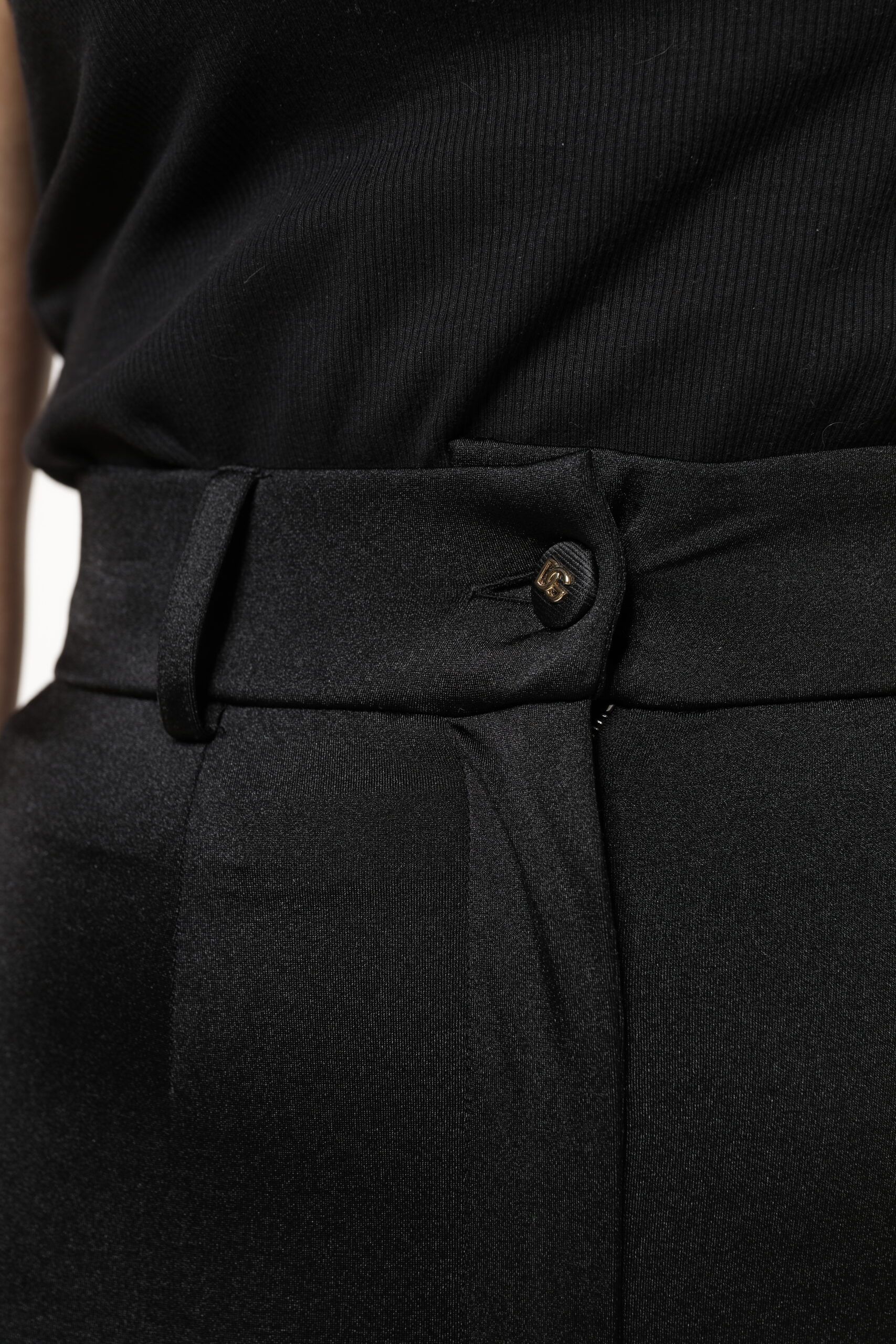 Nylon High Waist Slim Fit Women's Pants (Pre-Owned) - Dolce & Gabbana - Modalova
