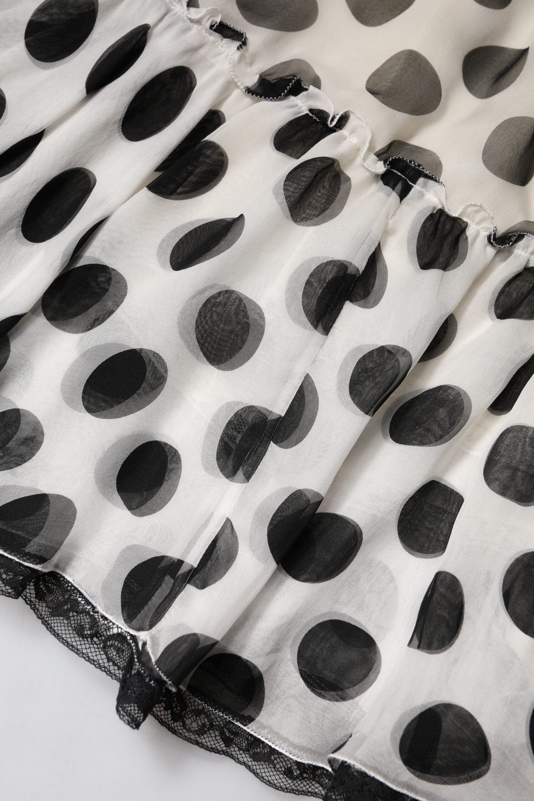 Polka Dots Knee Length Women's Skirt - Dolce & Gabbana - Modalova
