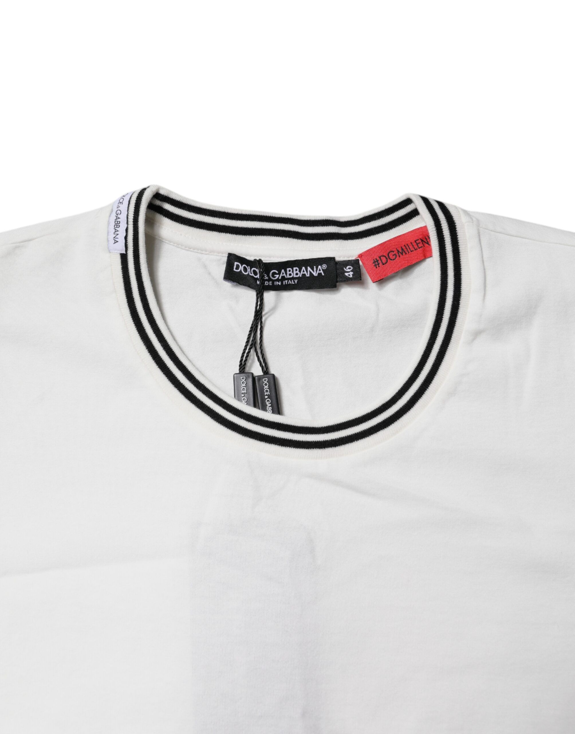DGMillennials Cotton Crewneck Women's T-shirt - Dolce & Gabbana - Modalova
