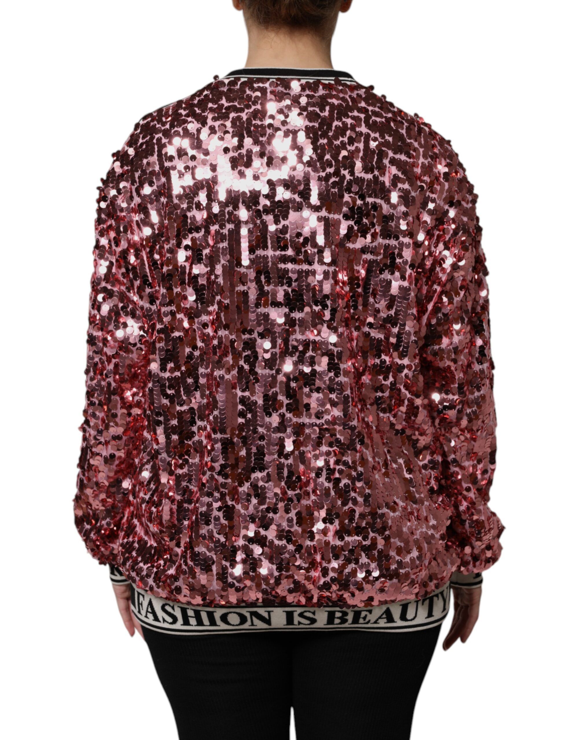 DG Queen Sequin Pullover Women's Sweater - Dolce & Gabbana - Modalova