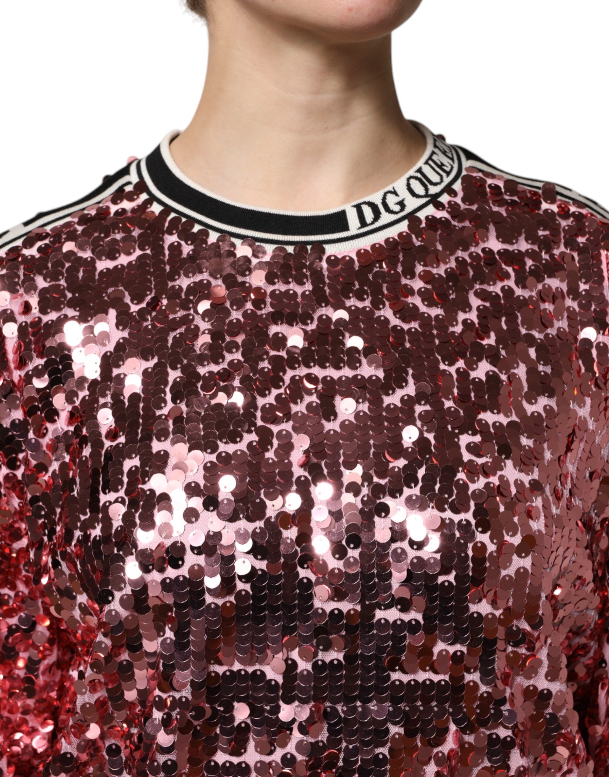 DG Queen Sequin Pullover Women's Sweater - Dolce & Gabbana - Modalova
