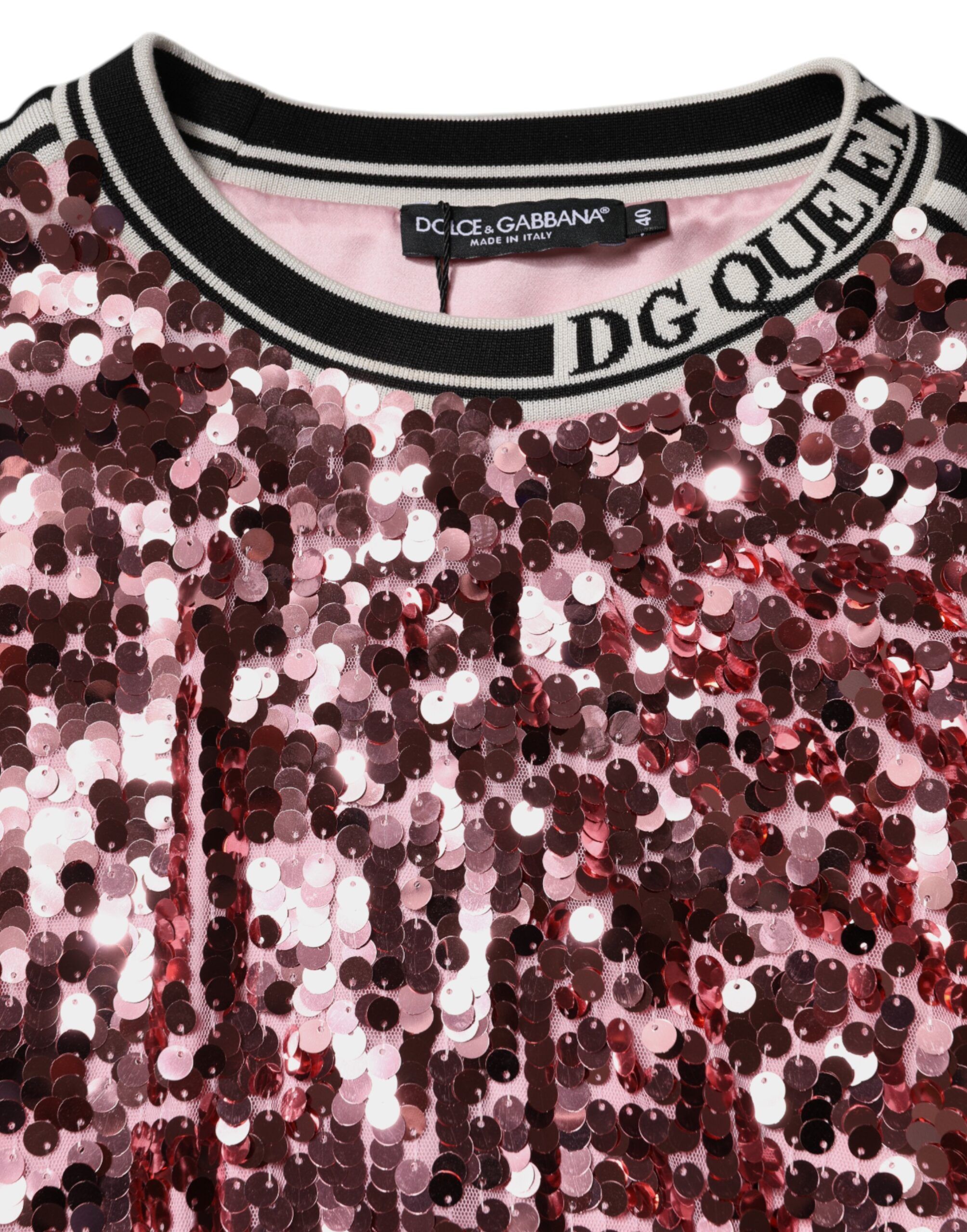DG Queen Sequin Pullover Women's Sweater - Dolce & Gabbana - Modalova