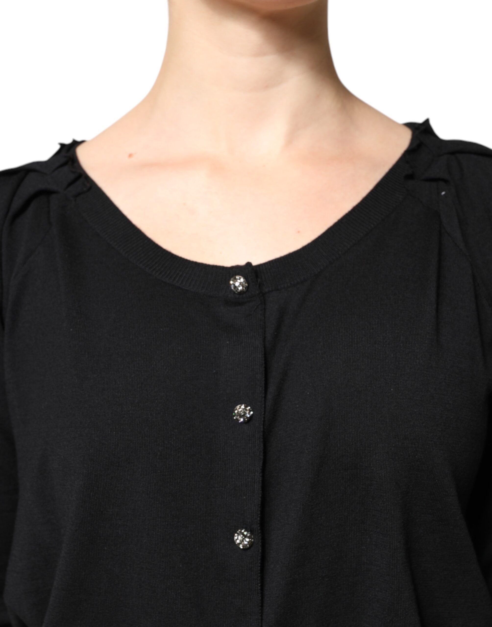 Button Down Short Sleeve Blouse Women's Top - Dolce & Gabbana - Modalova