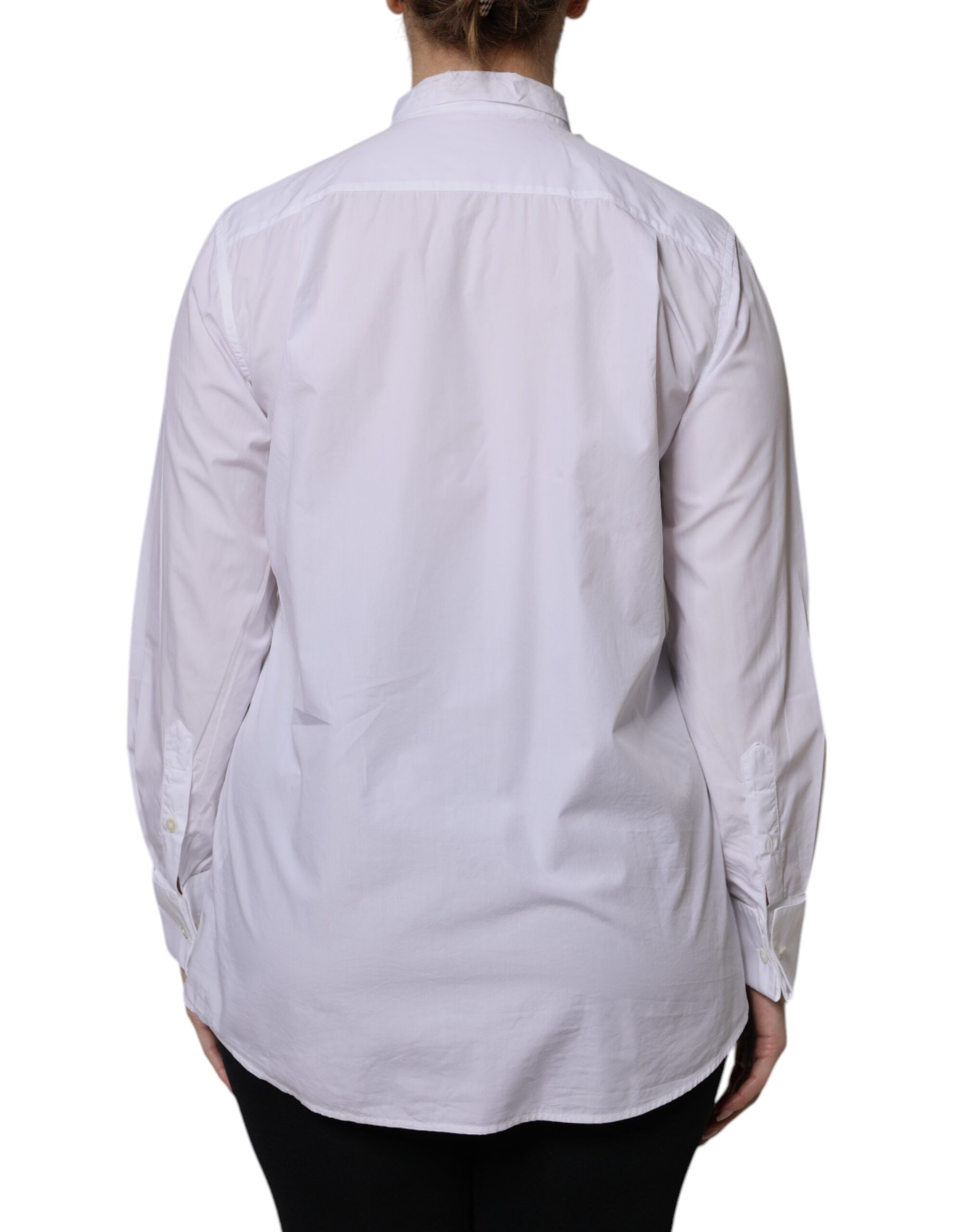 Ascot Collar Long Sleeve Blouse Women's Top - Dolce & Gabbana - Modalova