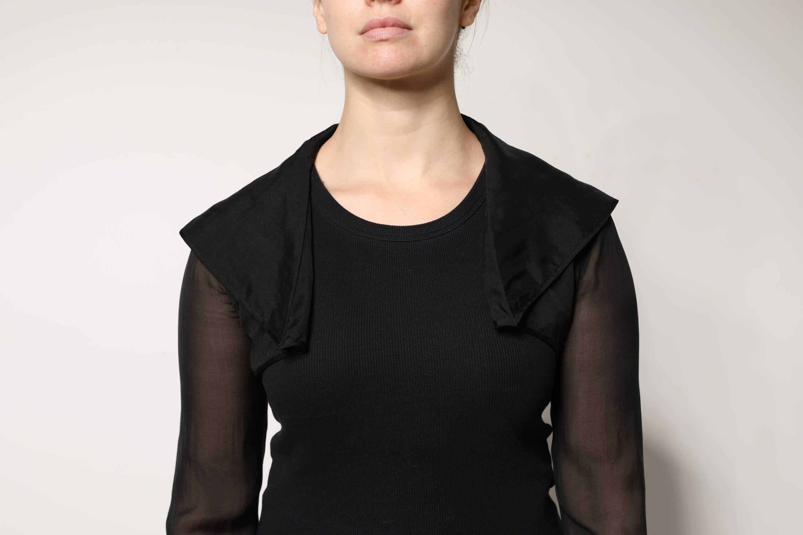 Silk Sheer Long Sleeves Blouse Women's Top - Dolce & Gabbana - Modalova