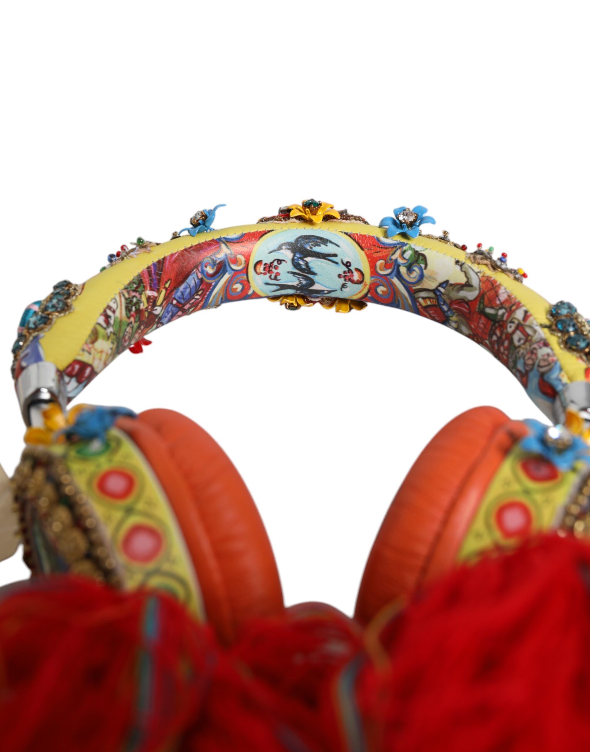 Whimsical Tasseled Crystal Headset Women's Headphones (Pre-Owned) - Dolce & Gabbana - Modalova