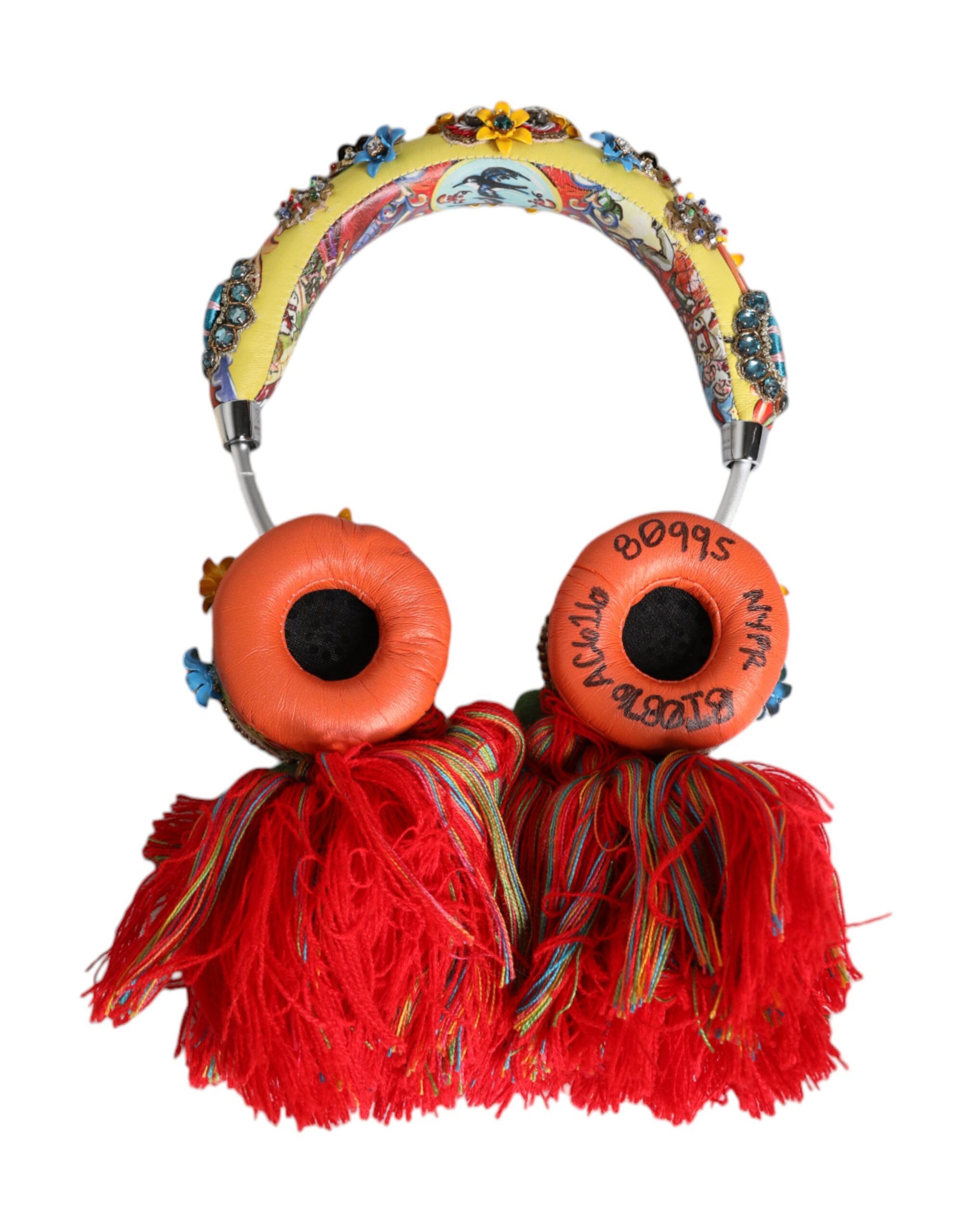 Whimsical Tasseled Crystal Headset Women's Headphones (Pre-Owned) - Dolce & Gabbana - Modalova
