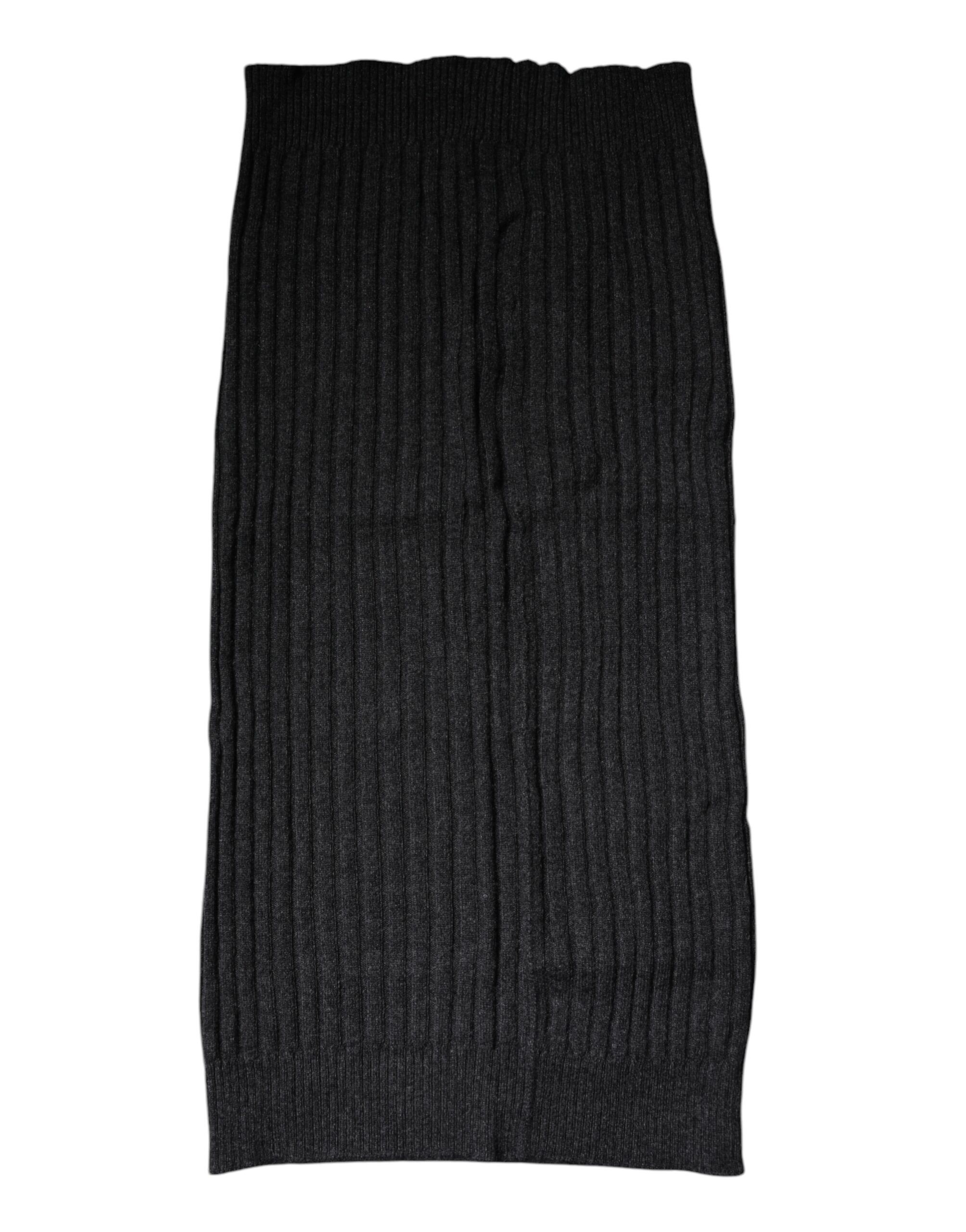 Cashmere Knitted Neck Warmer Foulard Men's Scarf - Dolce & Gabbana - Modalova