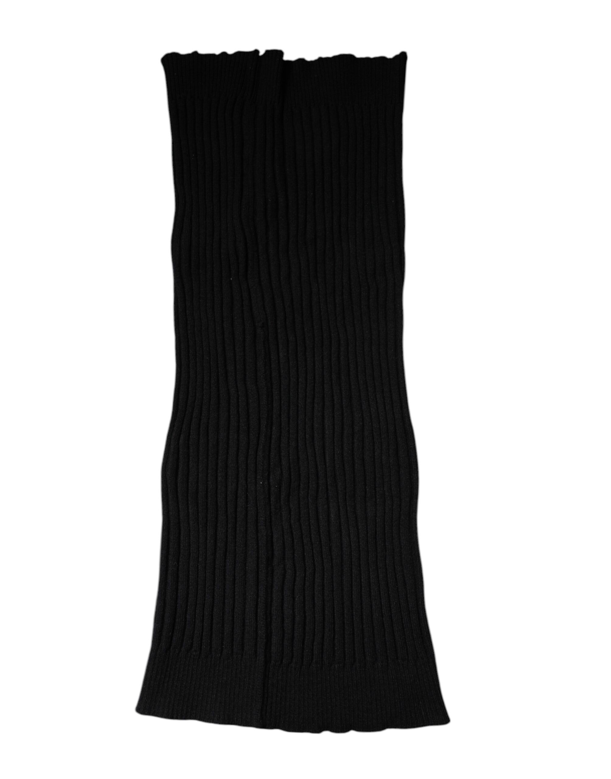 Cashmere Knitted Neck Warmer Foulard Men's Scarf (Pre-Owned) - Dolce & Gabbana - Modalova