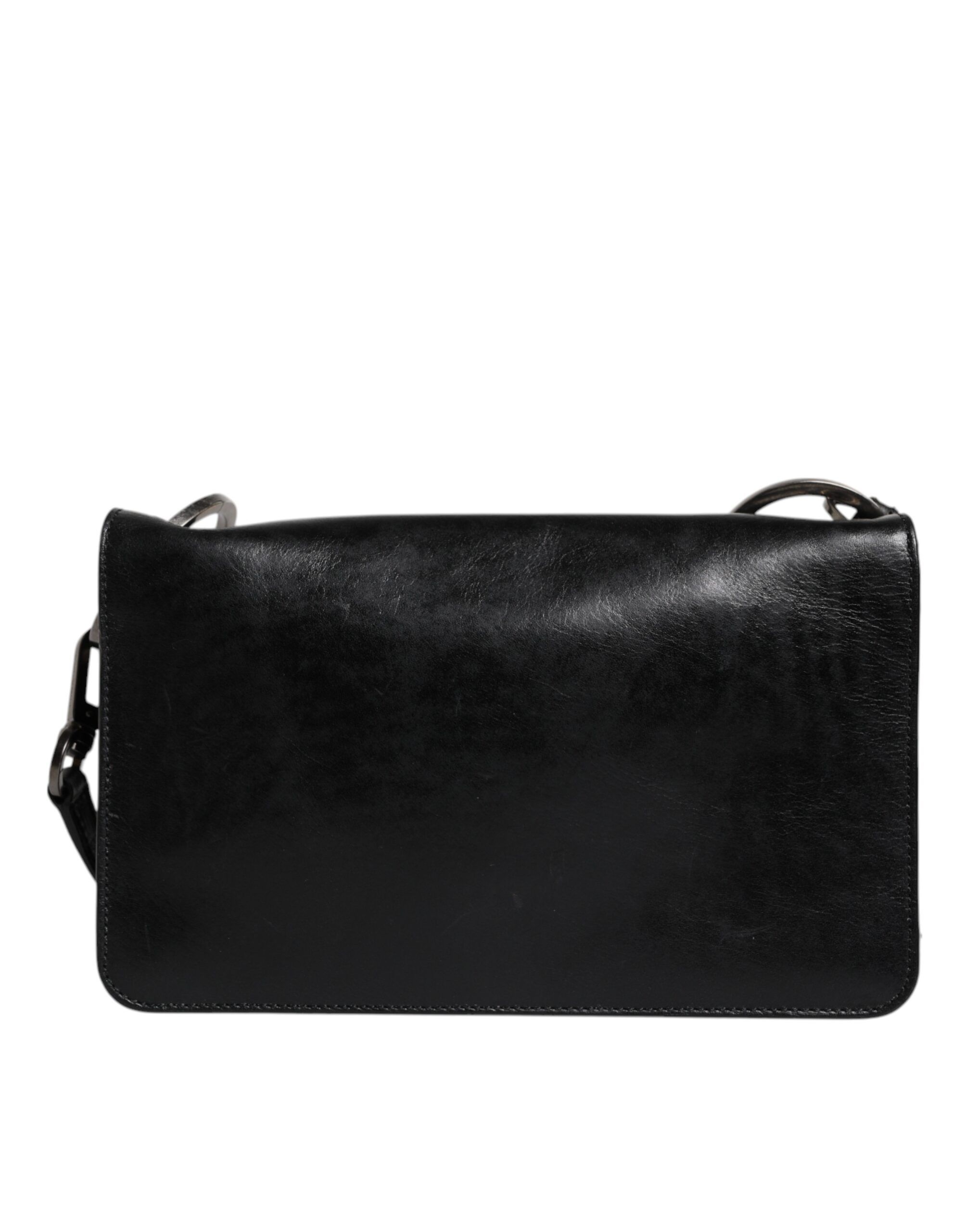 Leather Logo Purse Shoulder Crossbody Men's Bag (Pre-Owned) - Dolce & Gabbana - Modalova