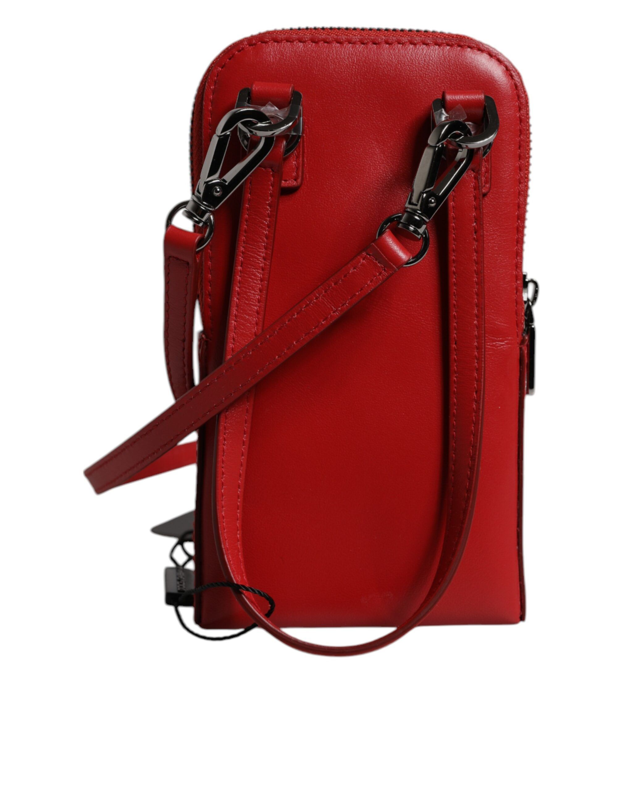 Leather Purse Phone Sling Crossbody Neck Strap Men's Bag - Dolce & Gabbana - Modalova