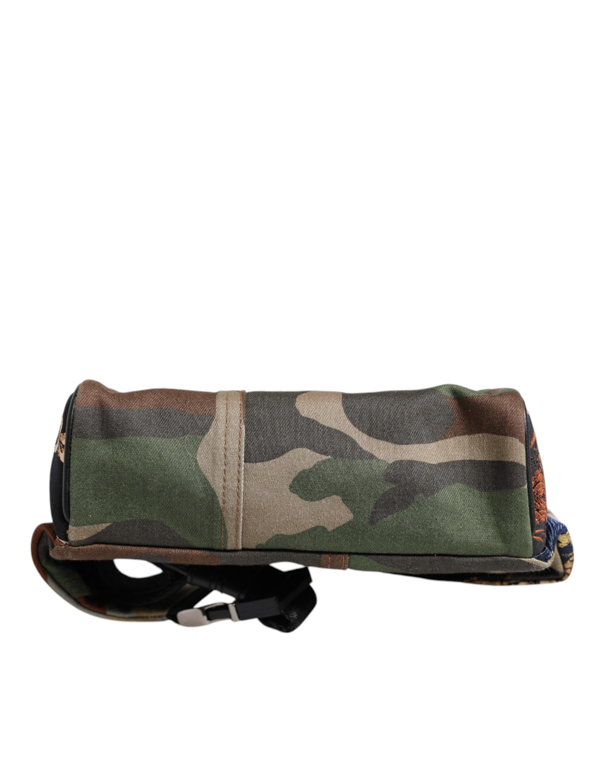 Camouflage Patchwork Logo Waist Fanny Pack Men's Bag - Dolce & Gabbana - Modalova