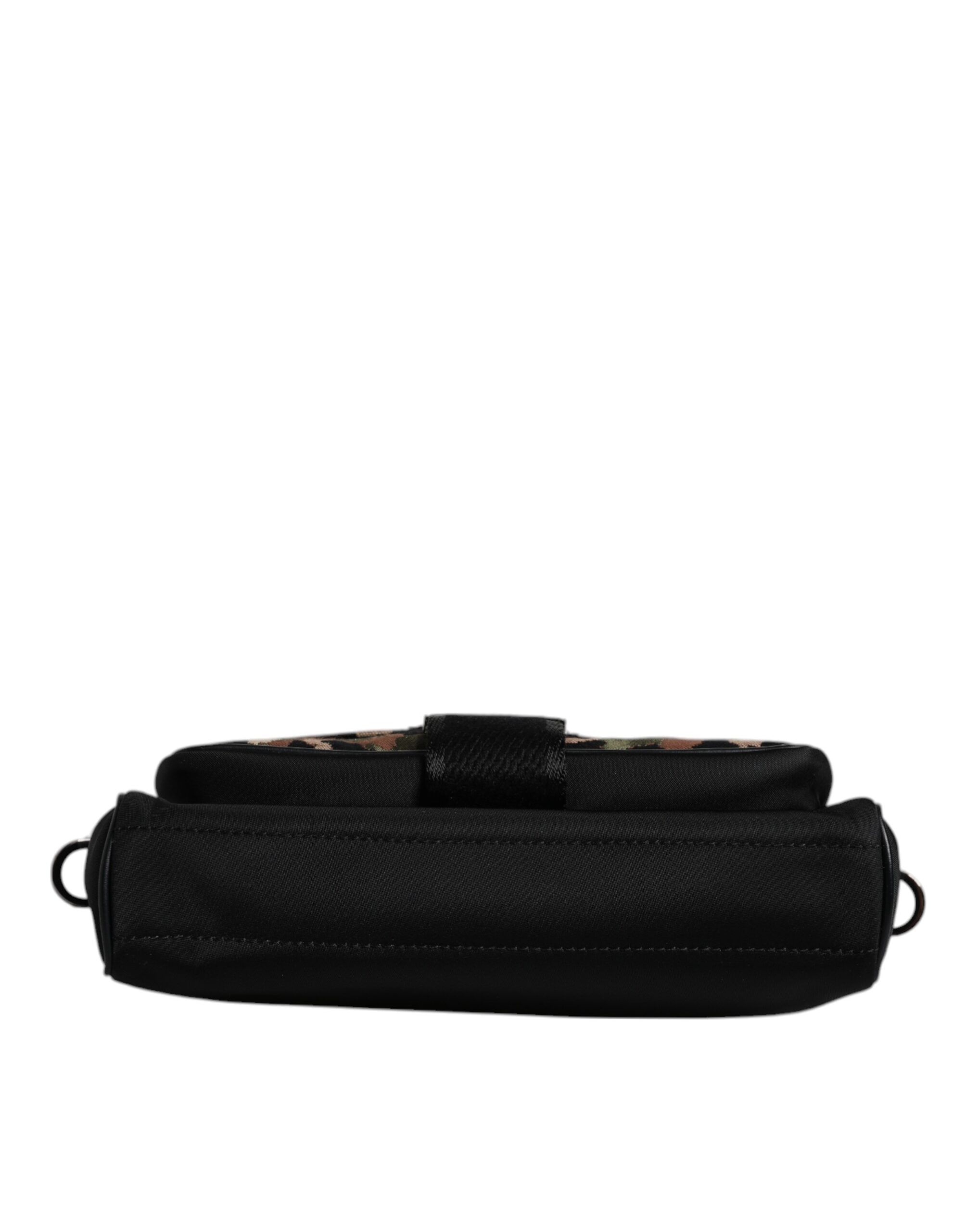 Leopard Jacquard Crossbody Men's Bag - Dolce & Gabbana - Modalova