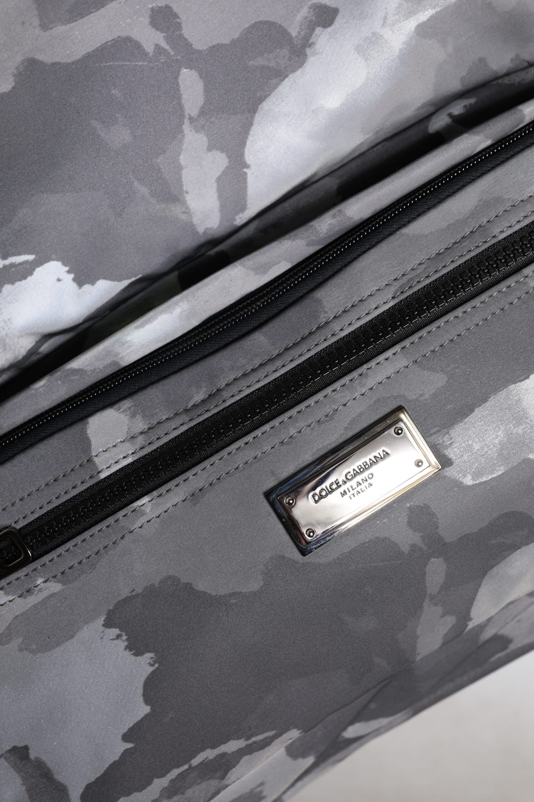 Camo Cotton Multiple Compartments Tote Men's Bag - Dolce & Gabbana - Modalova